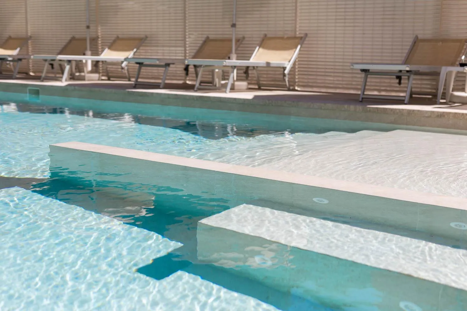 Pool view in Hotel Picobello Pineta