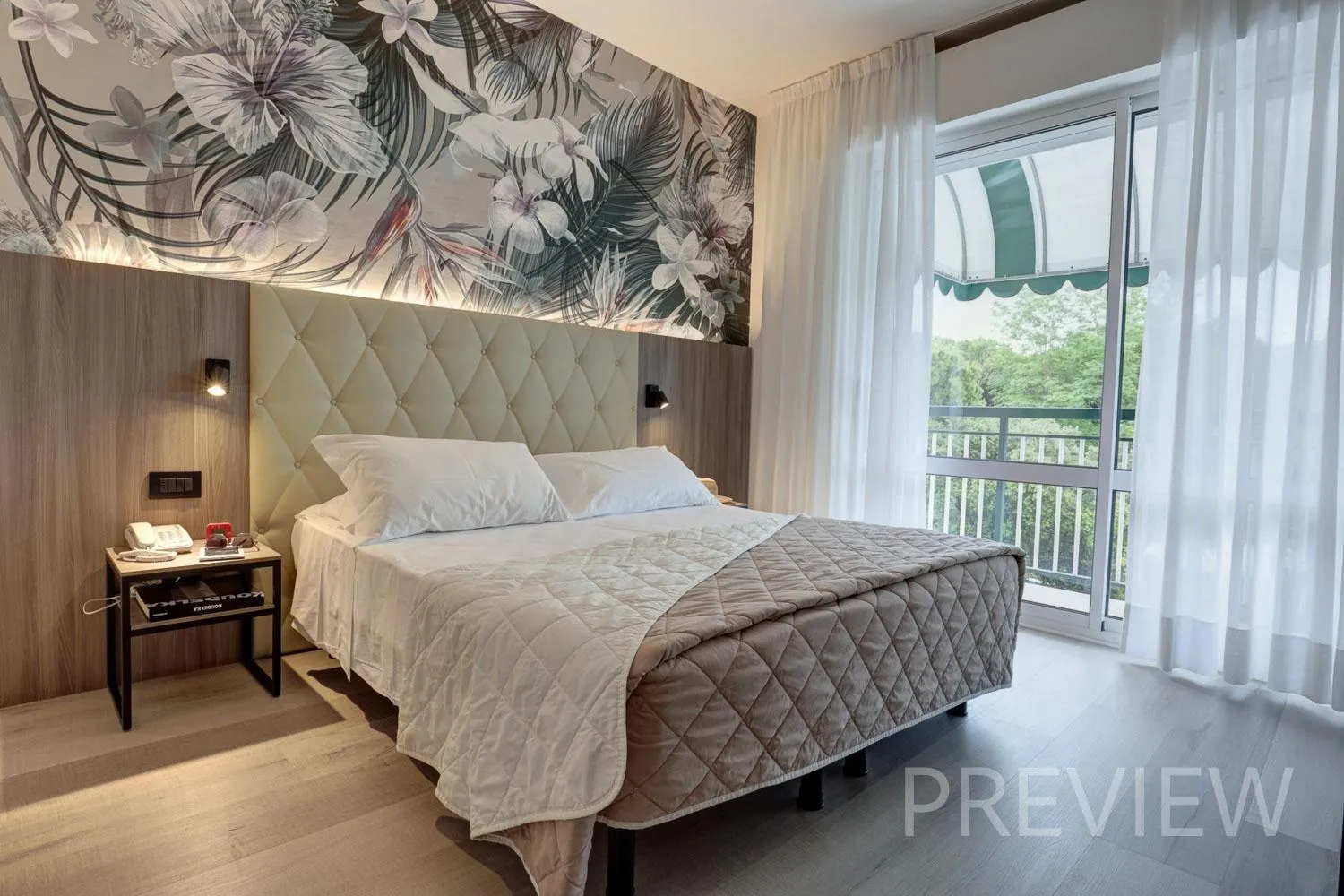 Bed in Hotel Picobello Pineta