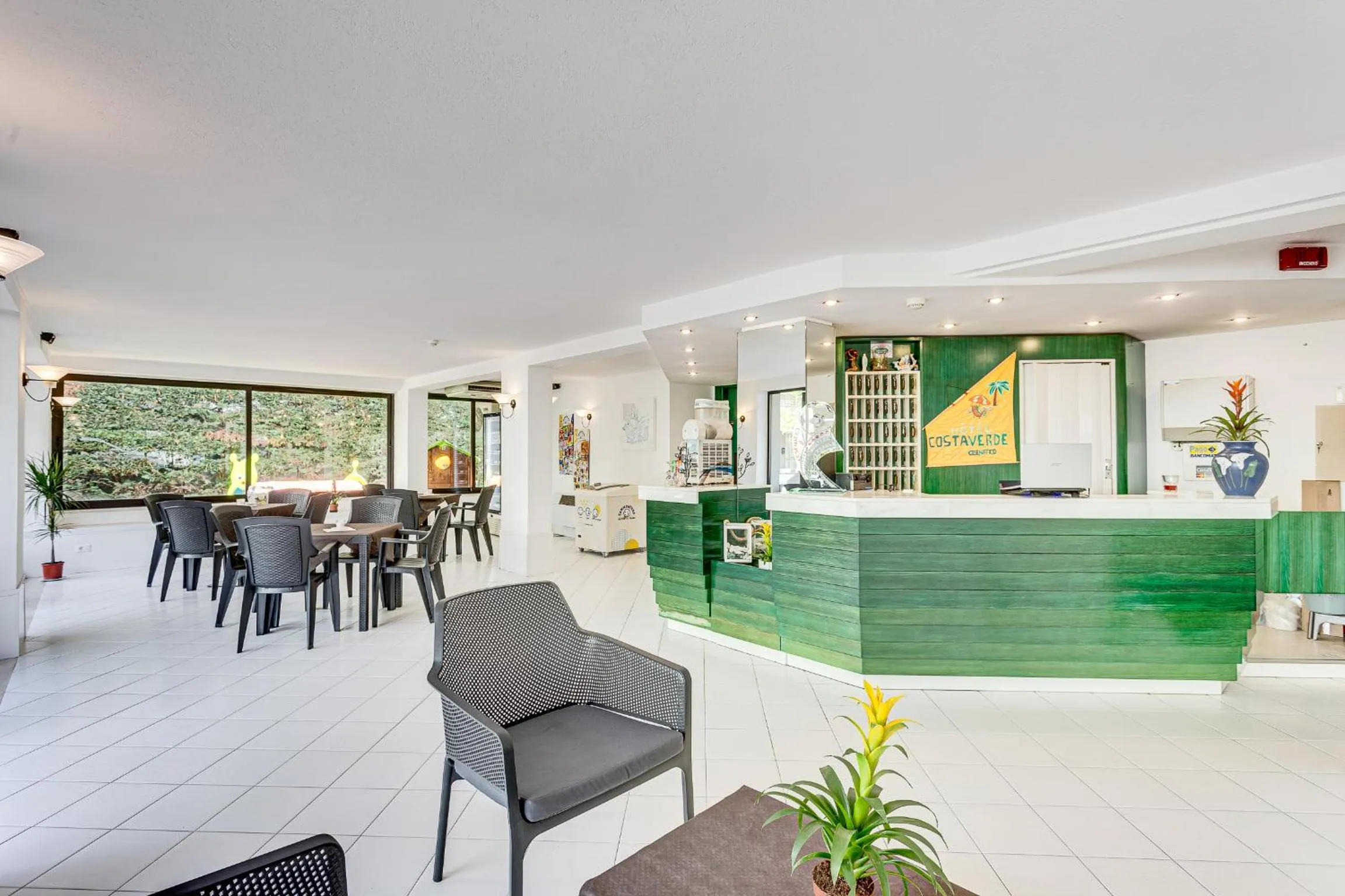 Lobby or reception in Hotel Costaverde