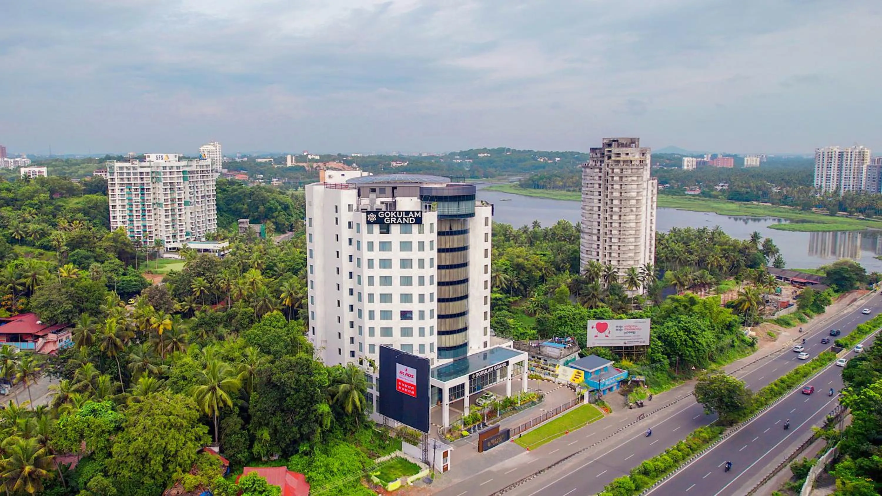 Property building in Gokulam Grand Trivandrum