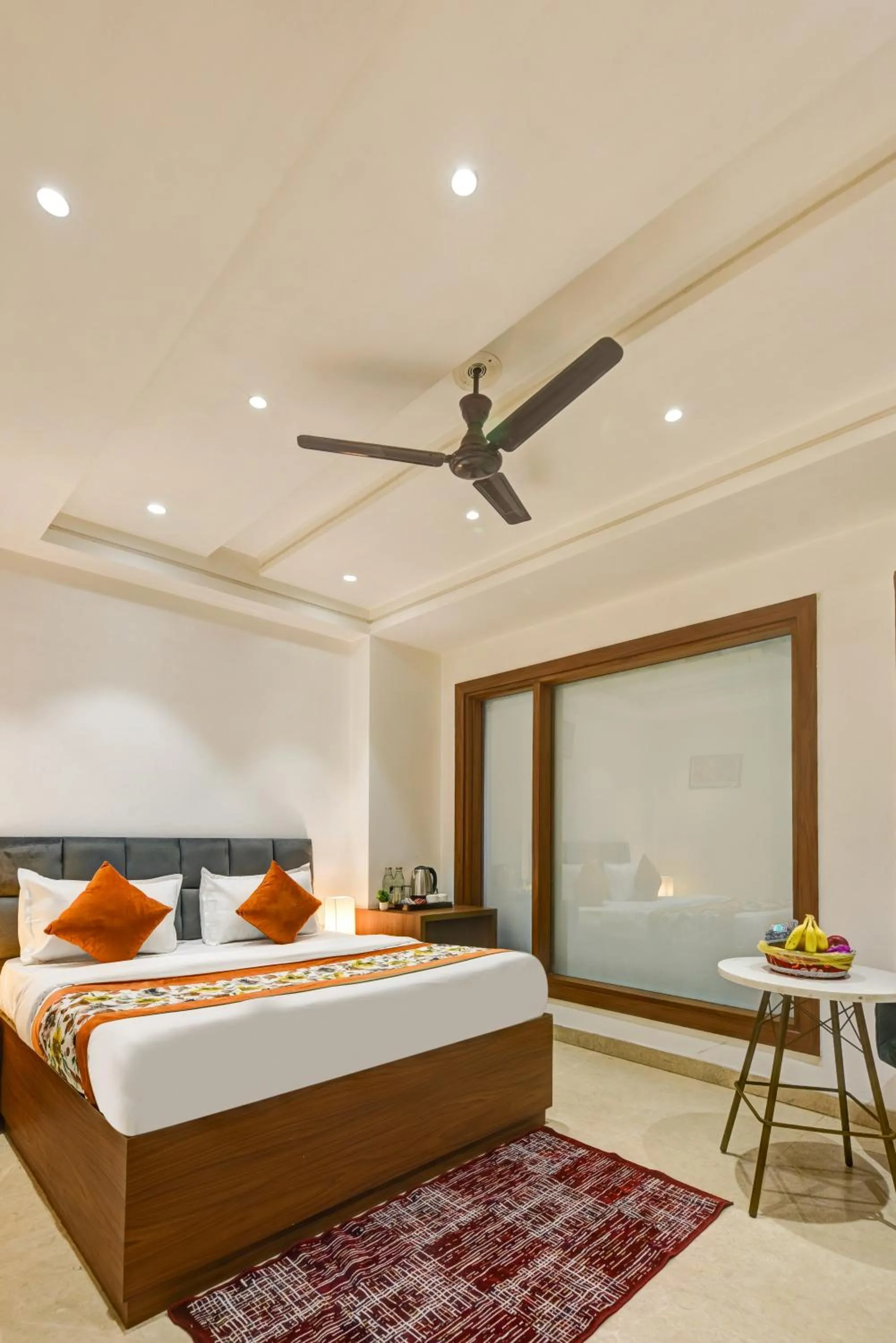 Bed in Qotel Comfort Ashok Vihar - Near Delhi University