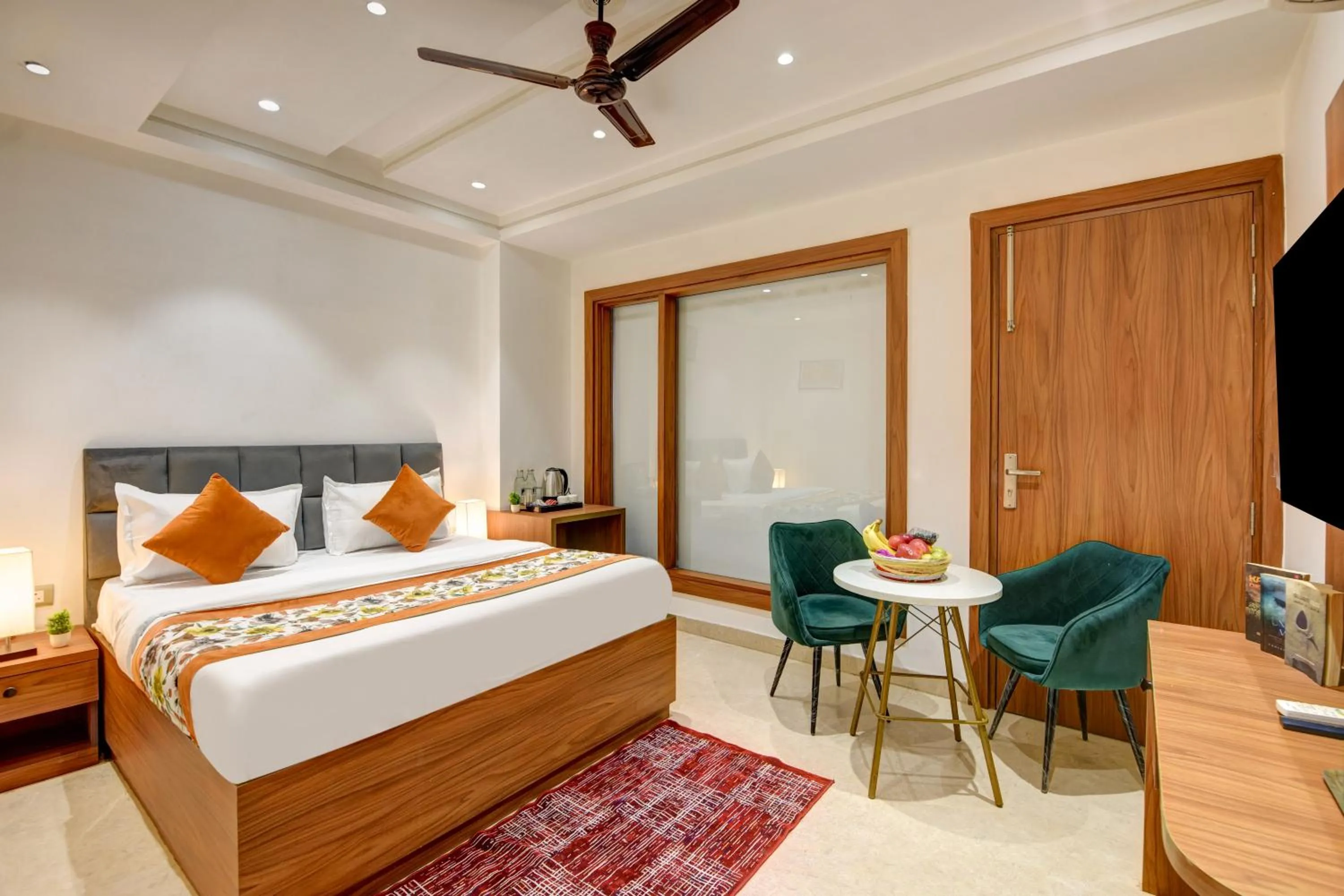 Bed in Qotel Comfort Ashok Vihar - Near Delhi University