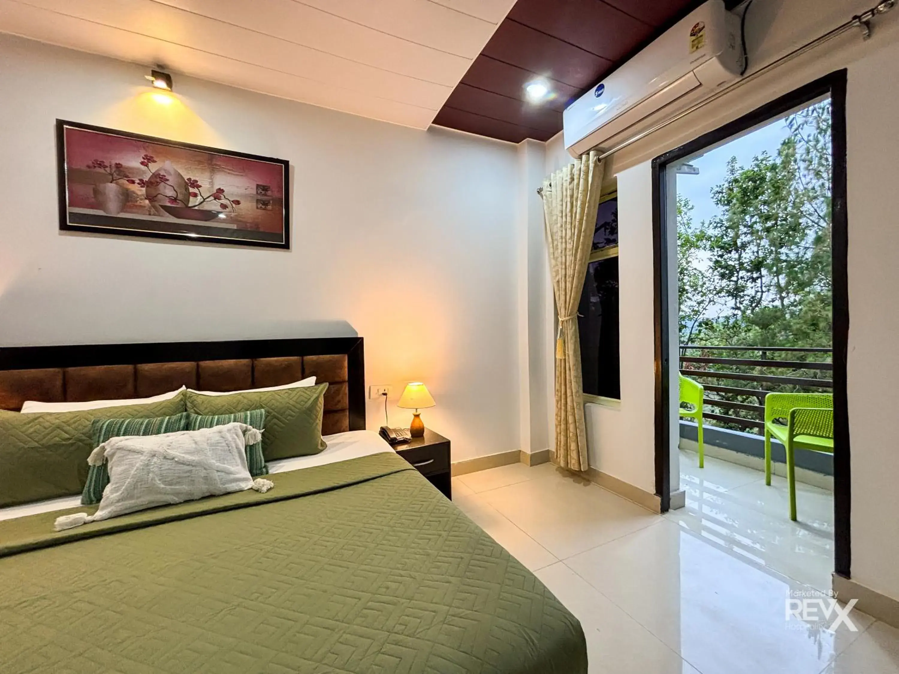 air conditioner, Bed in Hotel Prince valley air conditioner, Bed in Hotel Prince valley