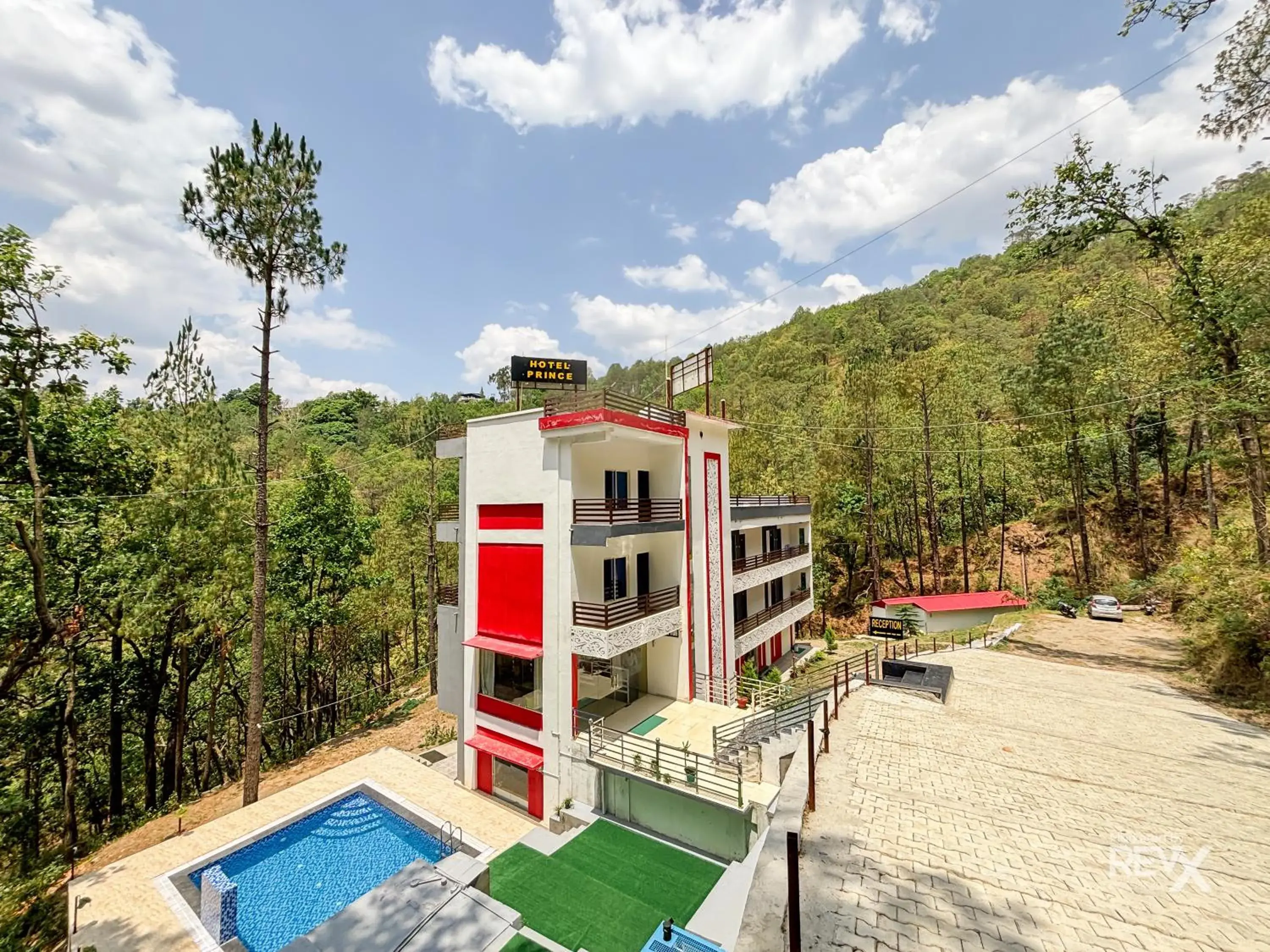 Property building in Hotel Prince valley Property building in Hotel Prince valley