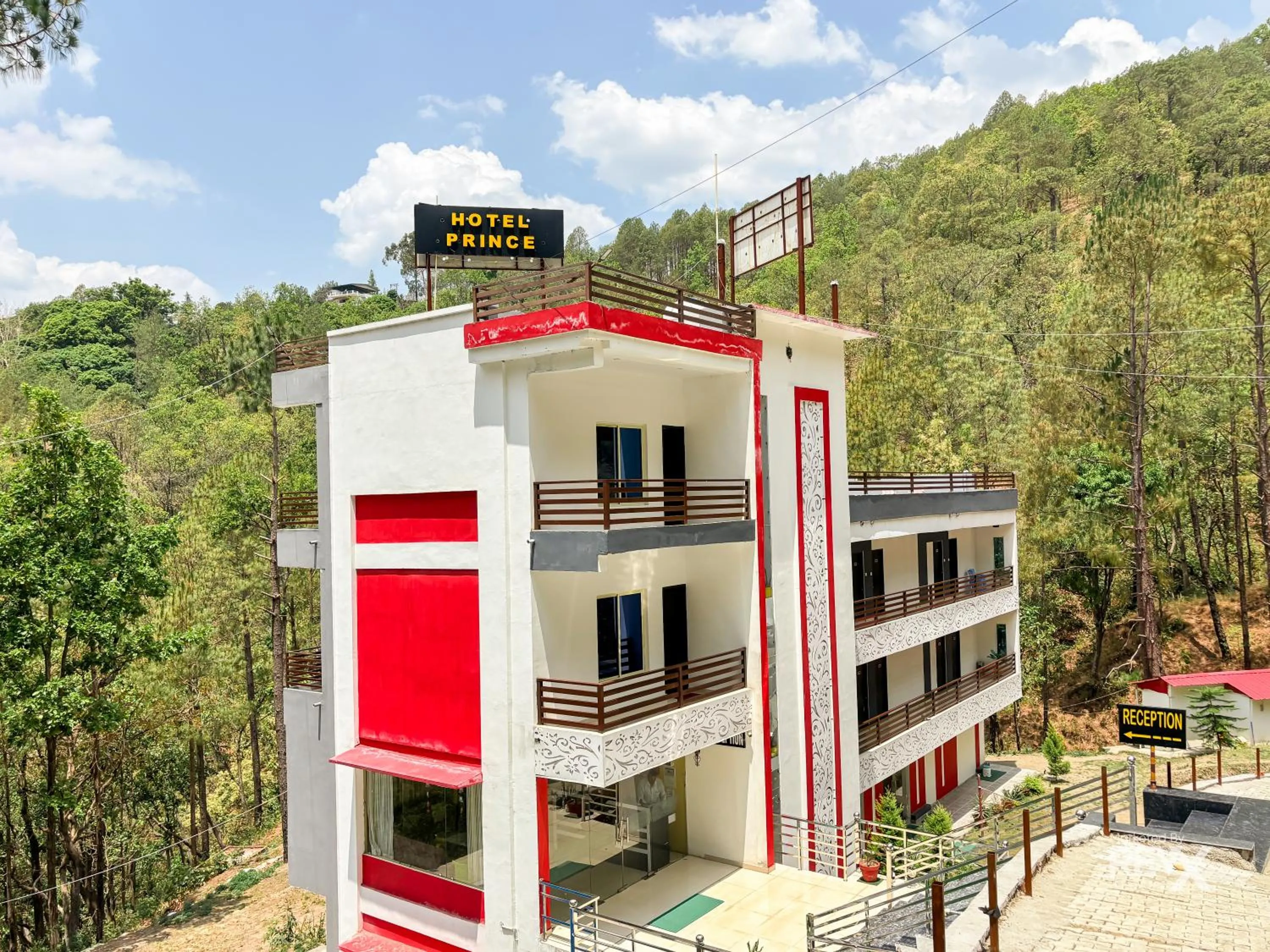Property building in Hotel Prince valley