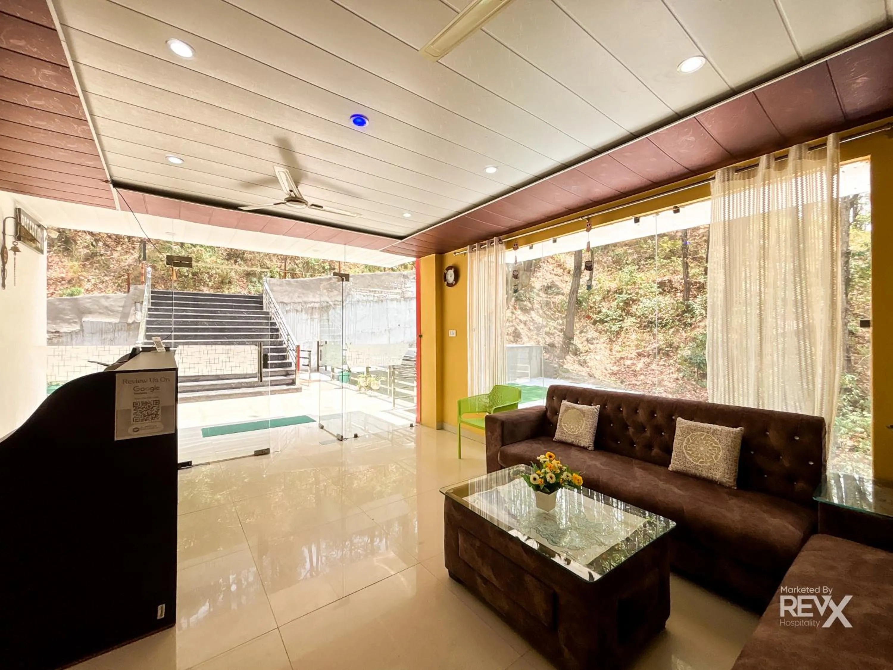 Seating area in Hotel Prince valley