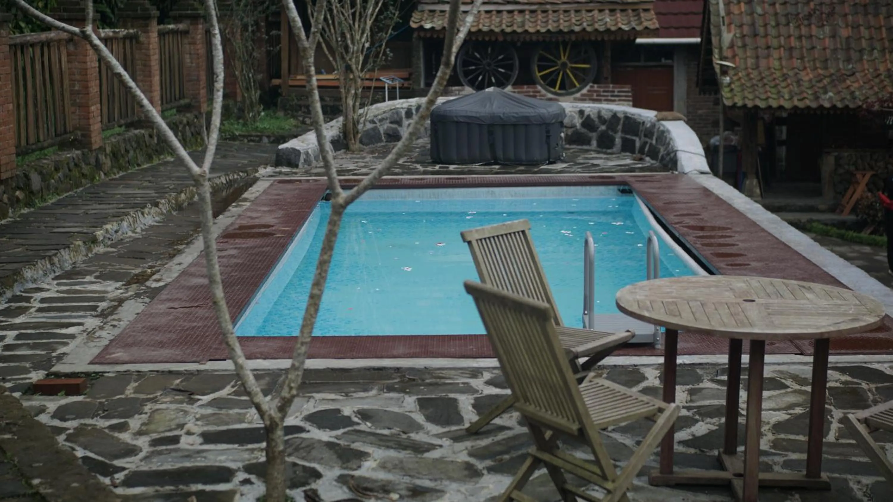 Swimming pool in Le Desa Resort Syariah