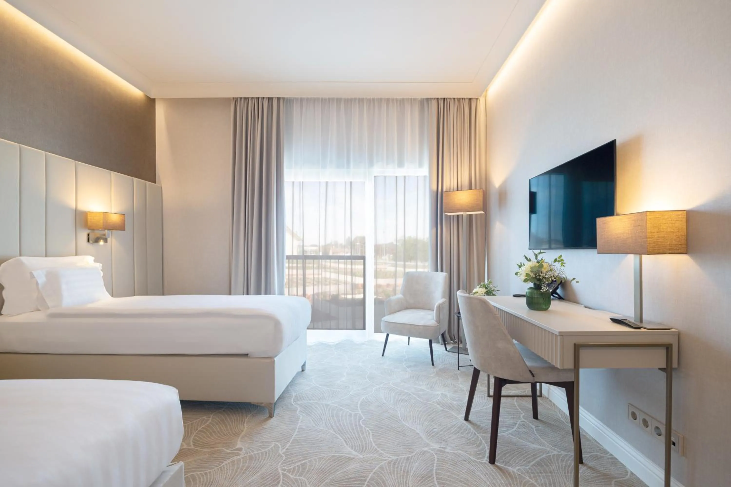 Twin Room with Terrace in Hotel Gerardus