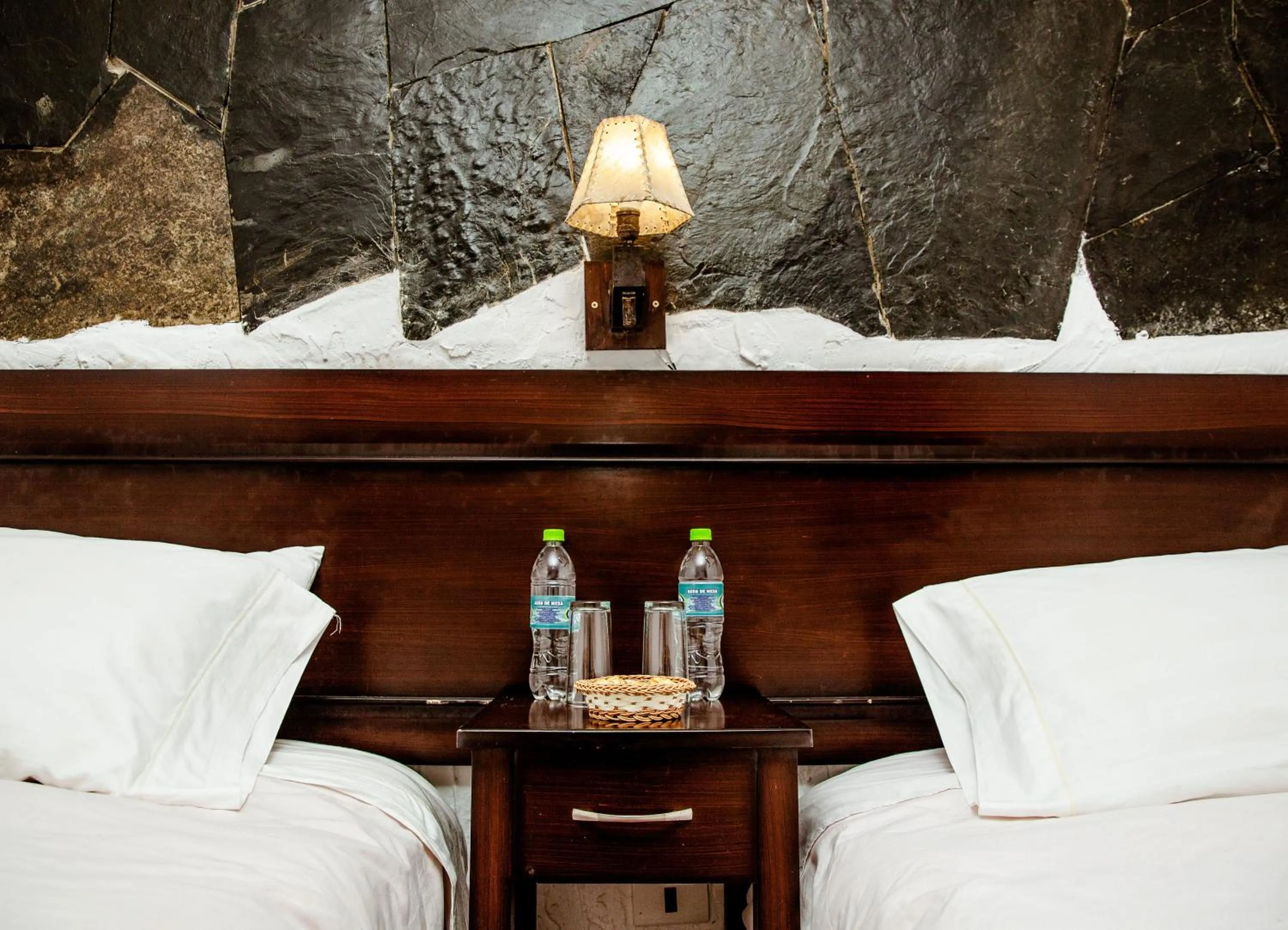 Decorative detail, Bed in KW HOTEL