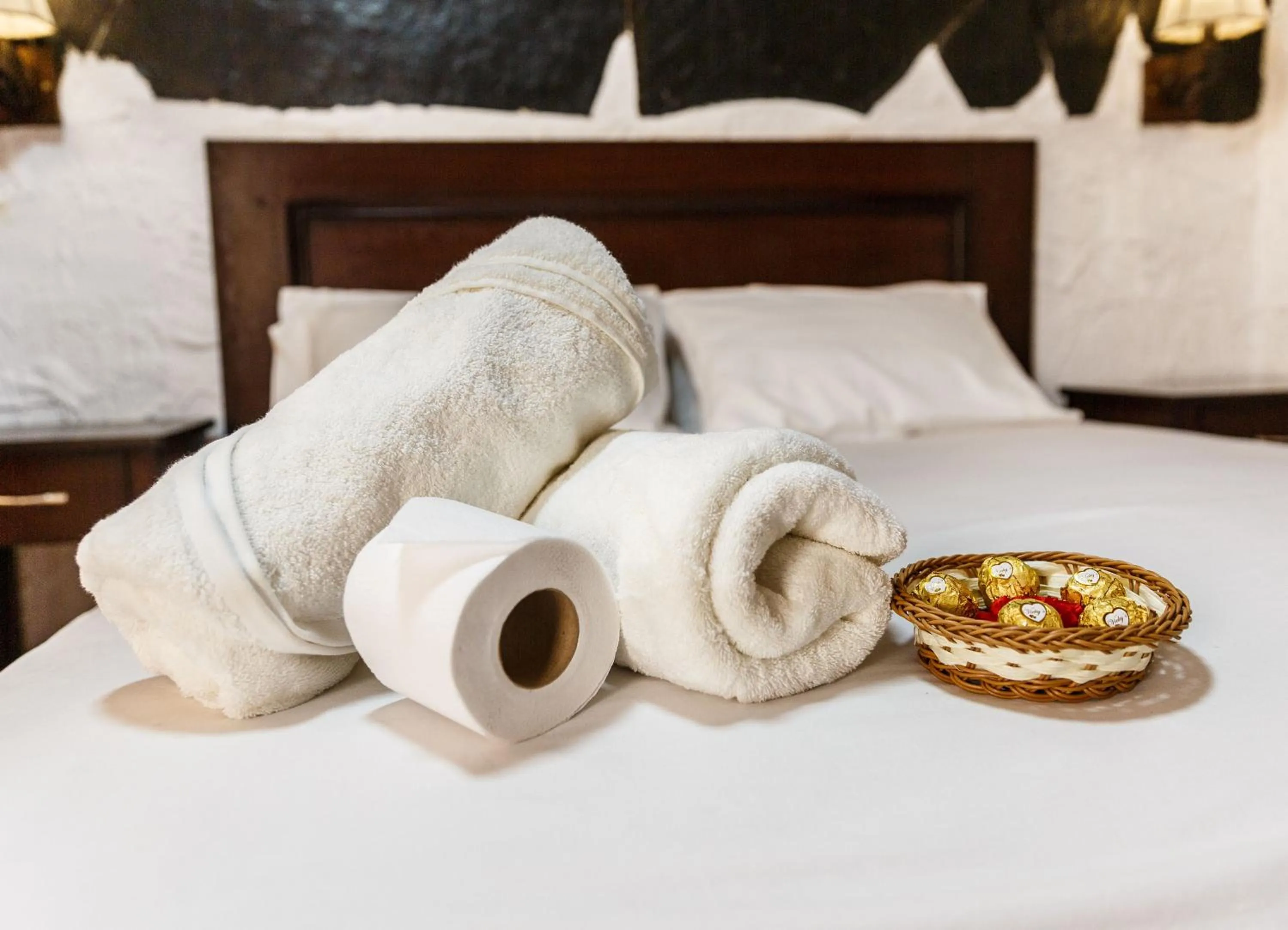 Decorative detail, Bed in KW HOTEL