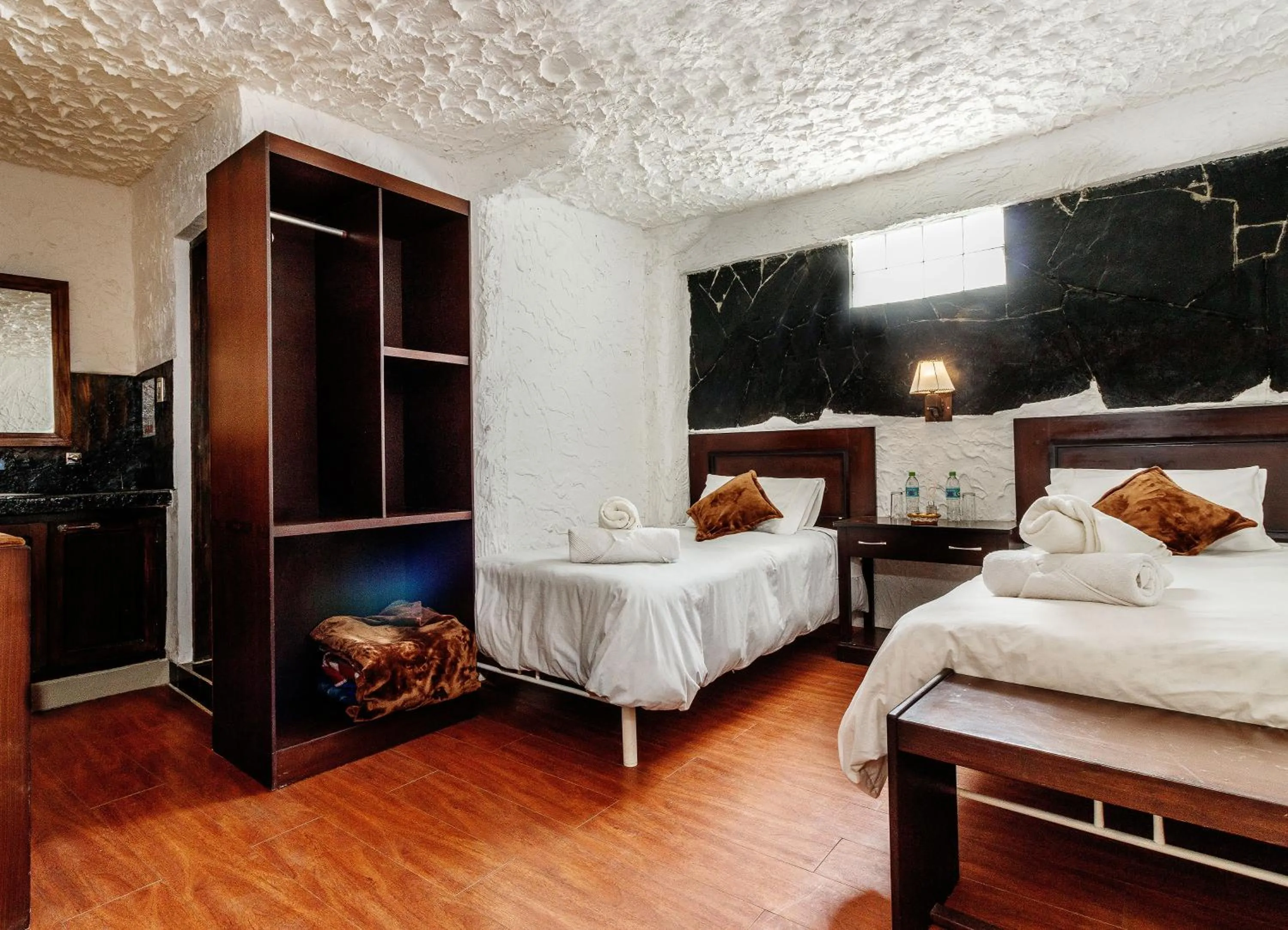 Decorative detail, Bed in KW HOTEL