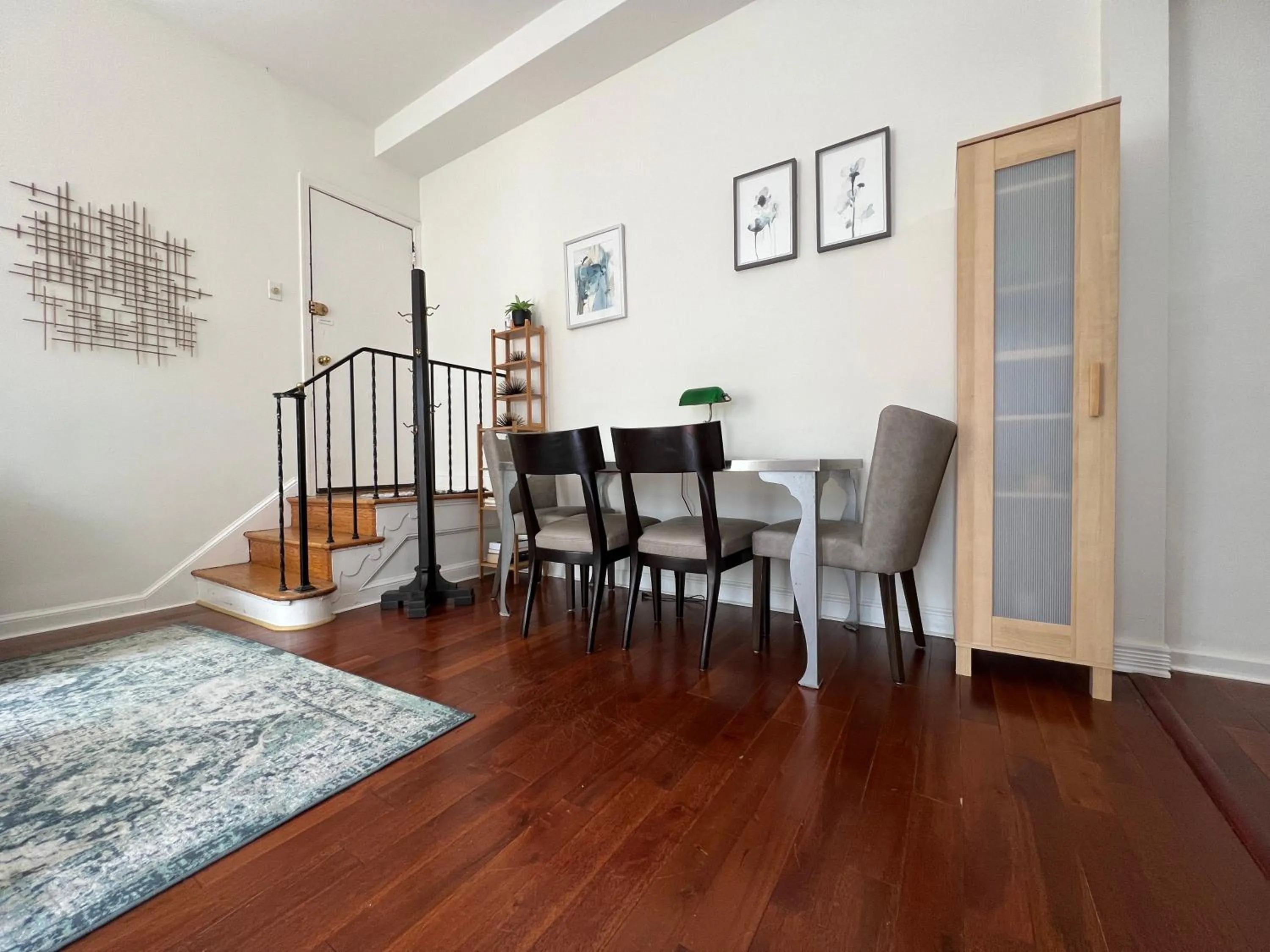 Dining area in The Orange House