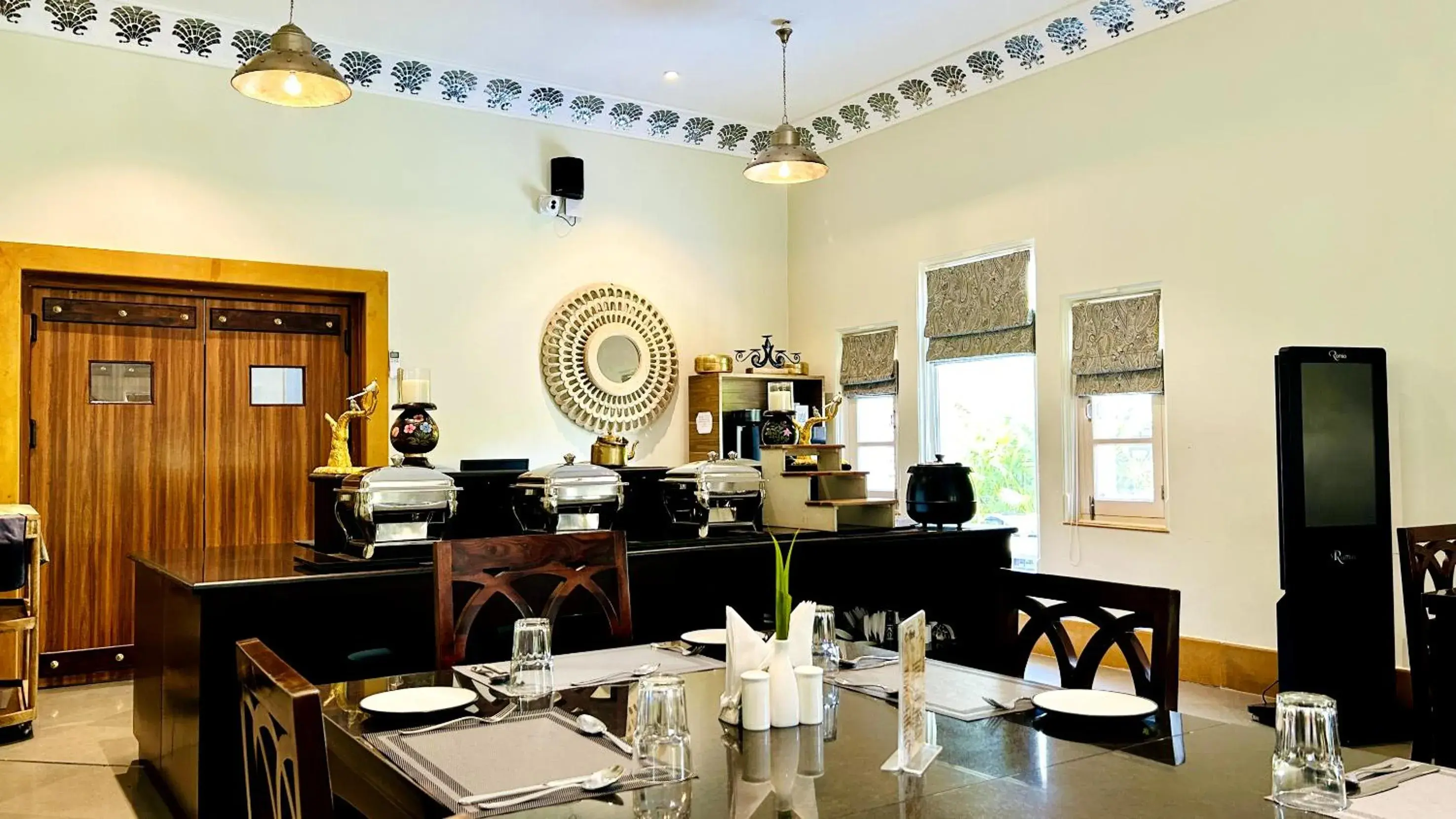 Restaurant/places to eat in THE TRISHALA VILAS (A LUXURY BOUTIQUE HOTEL & SPA) Restaurant/places to eat in THE TRISHALA VILAS (A LUXURY BOUTIQUE HOTEL & SPA)