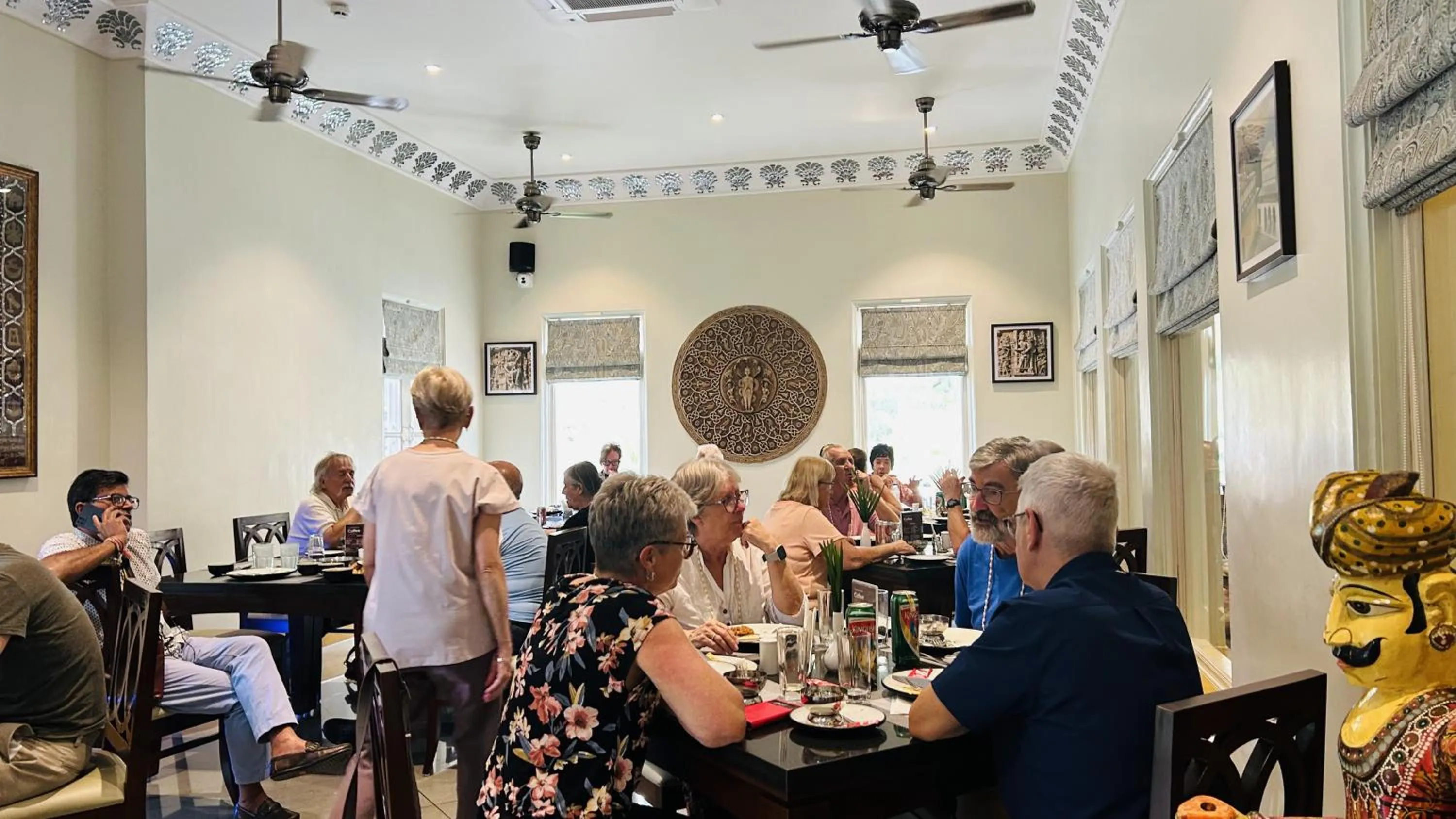 group of guests in THE TRISHALA VILAS (A LUXURY BOUTIQUE HOTEL & SPA)