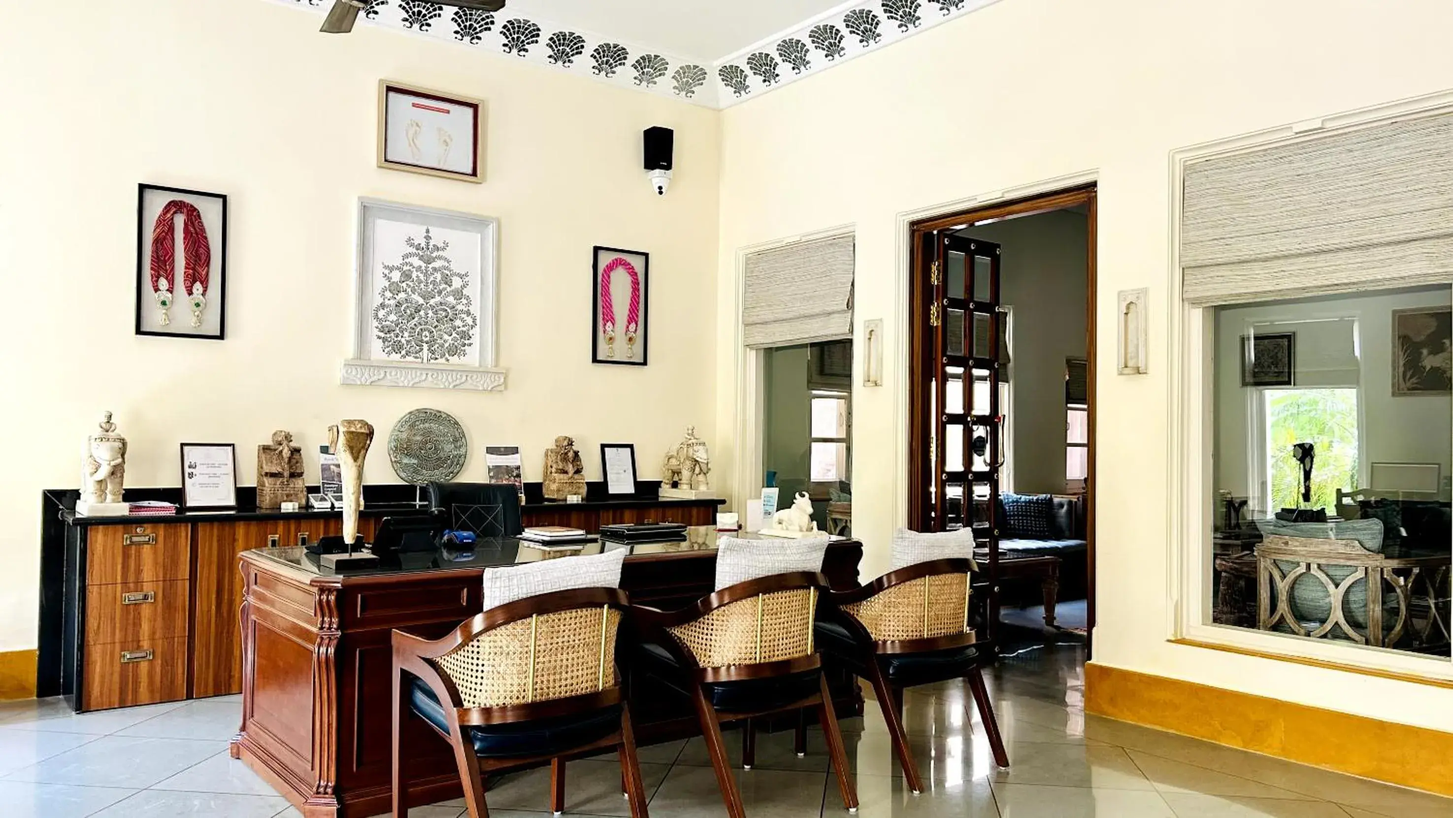 Lobby or reception in THE TRISHALA VILAS (A LUXURY BOUTIQUE HOTEL & SPA) Lobby or reception in THE TRISHALA VILAS (A LUXURY BOUTIQUE HOTEL & SPA)