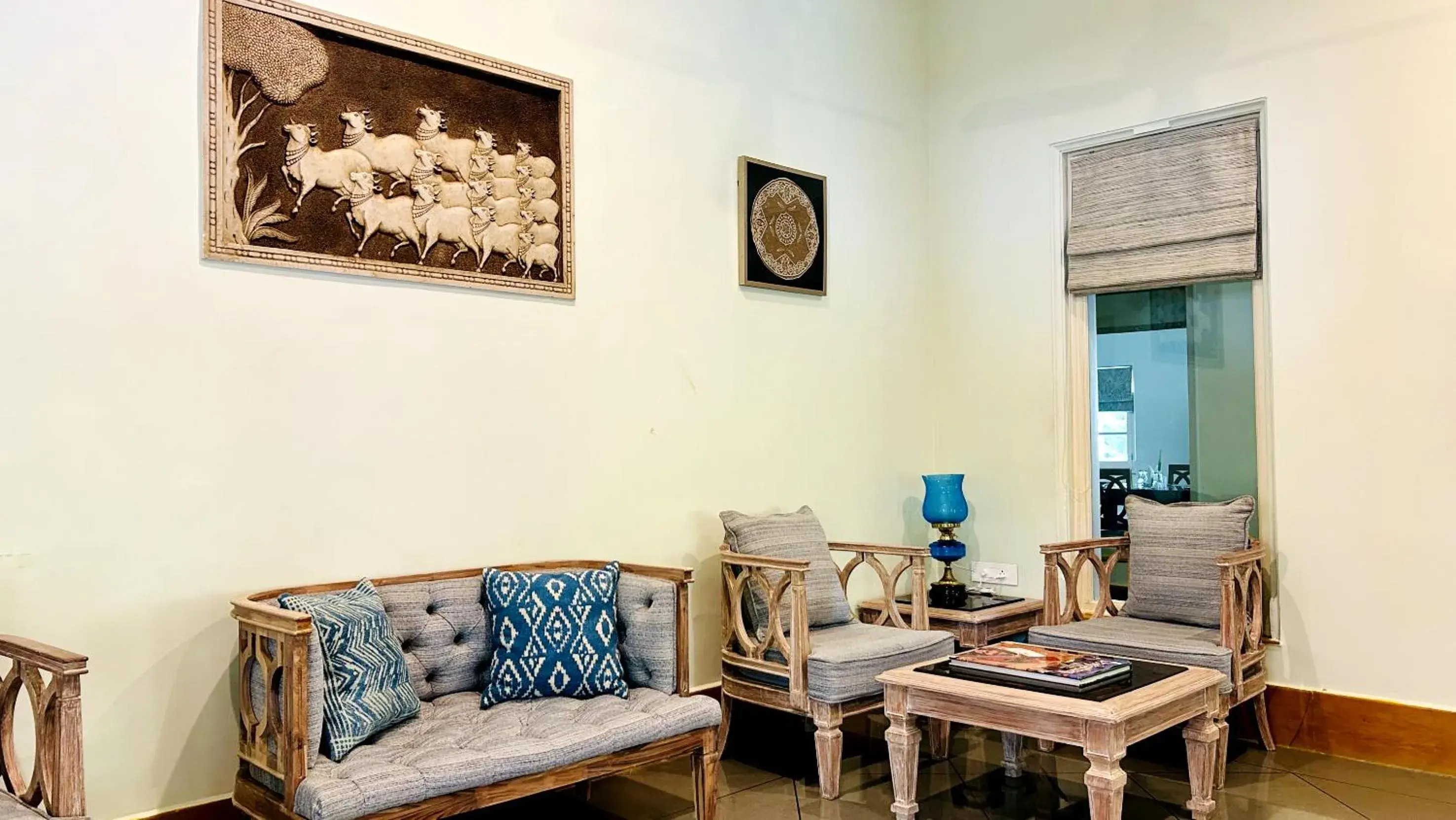 Lobby or reception in THE TRISHALA VILAS (A LUXURY BOUTIQUE HOTEL & SPA) Lobby or reception in THE TRISHALA VILAS (A LUXURY BOUTIQUE HOTEL & SPA)