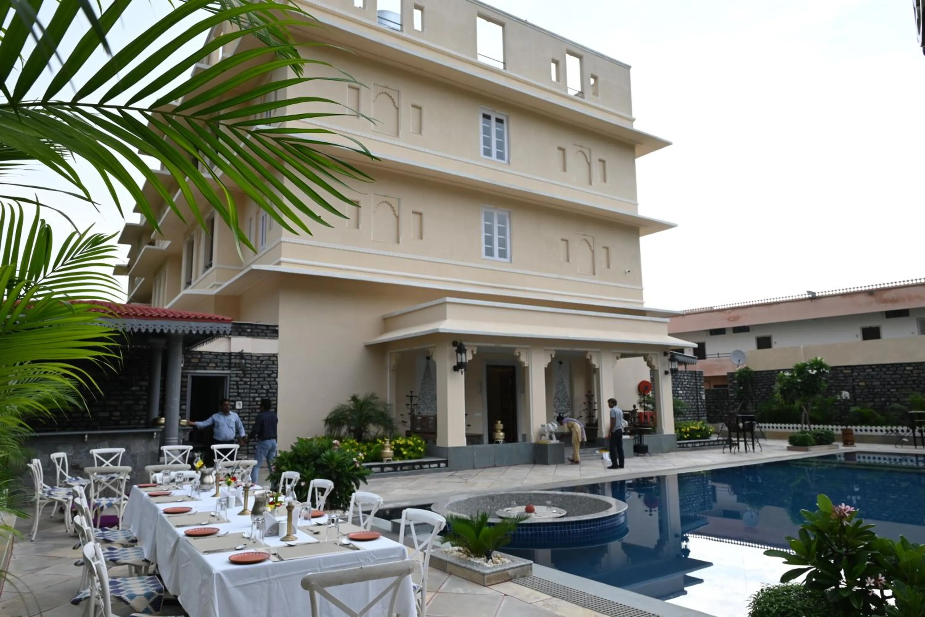 Property building in THE TRISHALA VILAS (A LUXURY BOUTIQUE HOTEL & SPA)