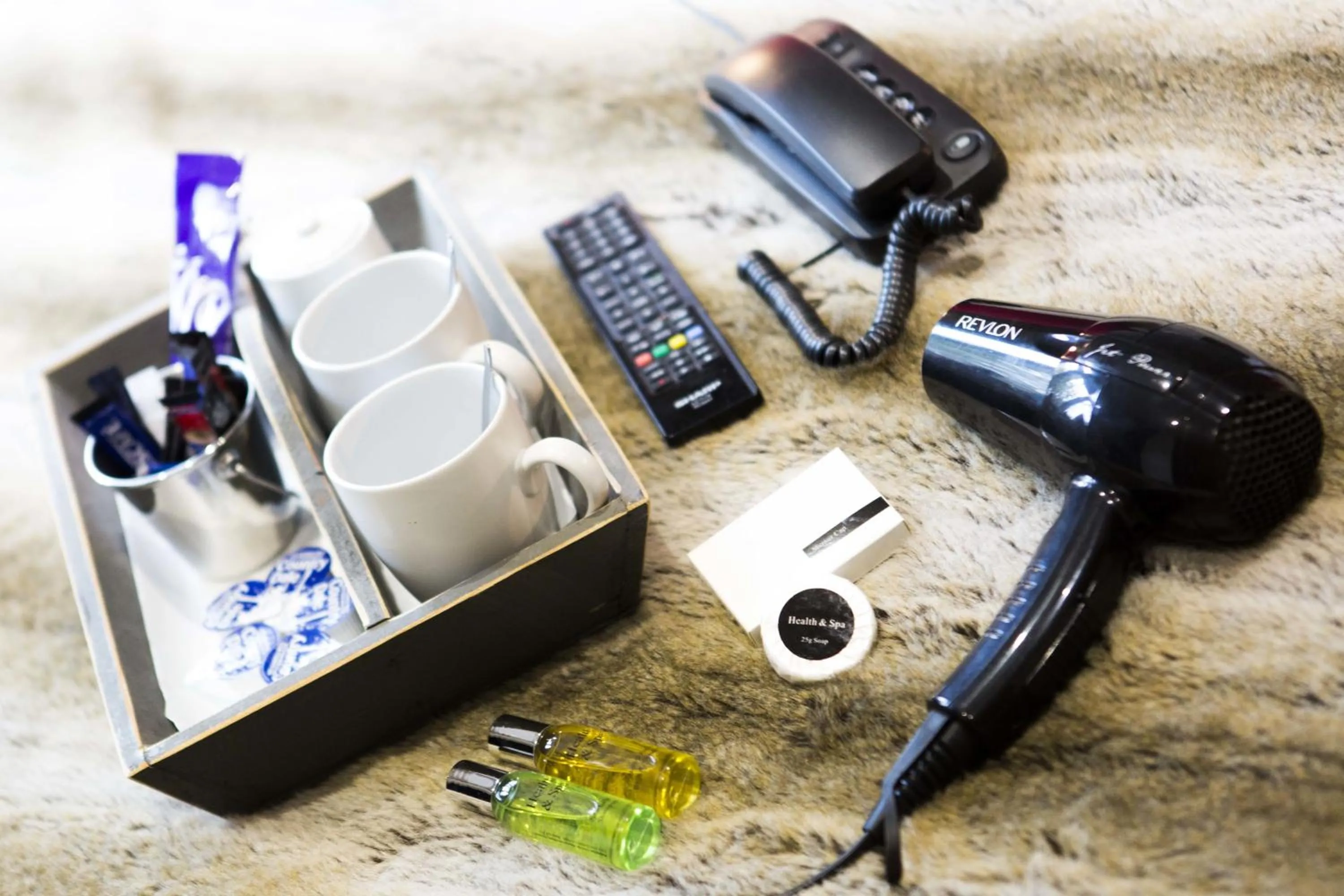 Decorative detail in Les Douvres Hotel