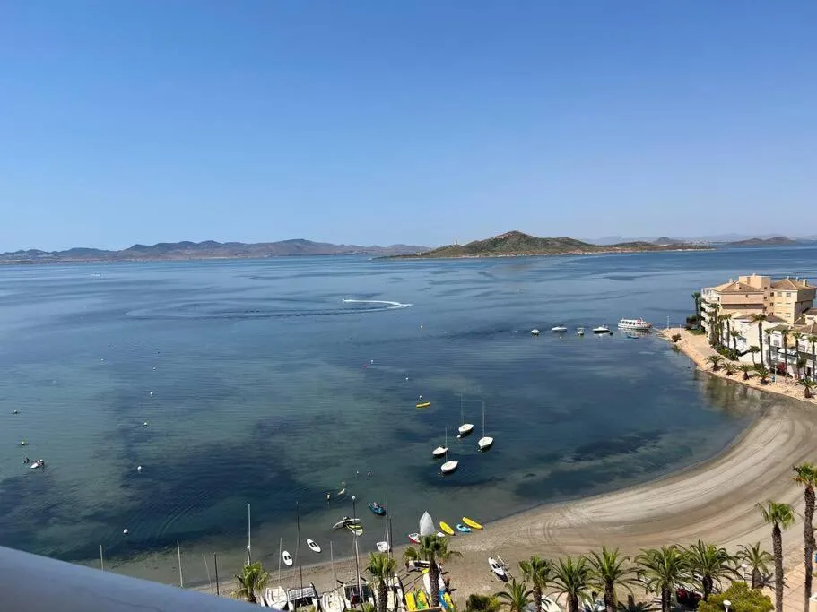 Renovated apartment in La Manga with great sunset