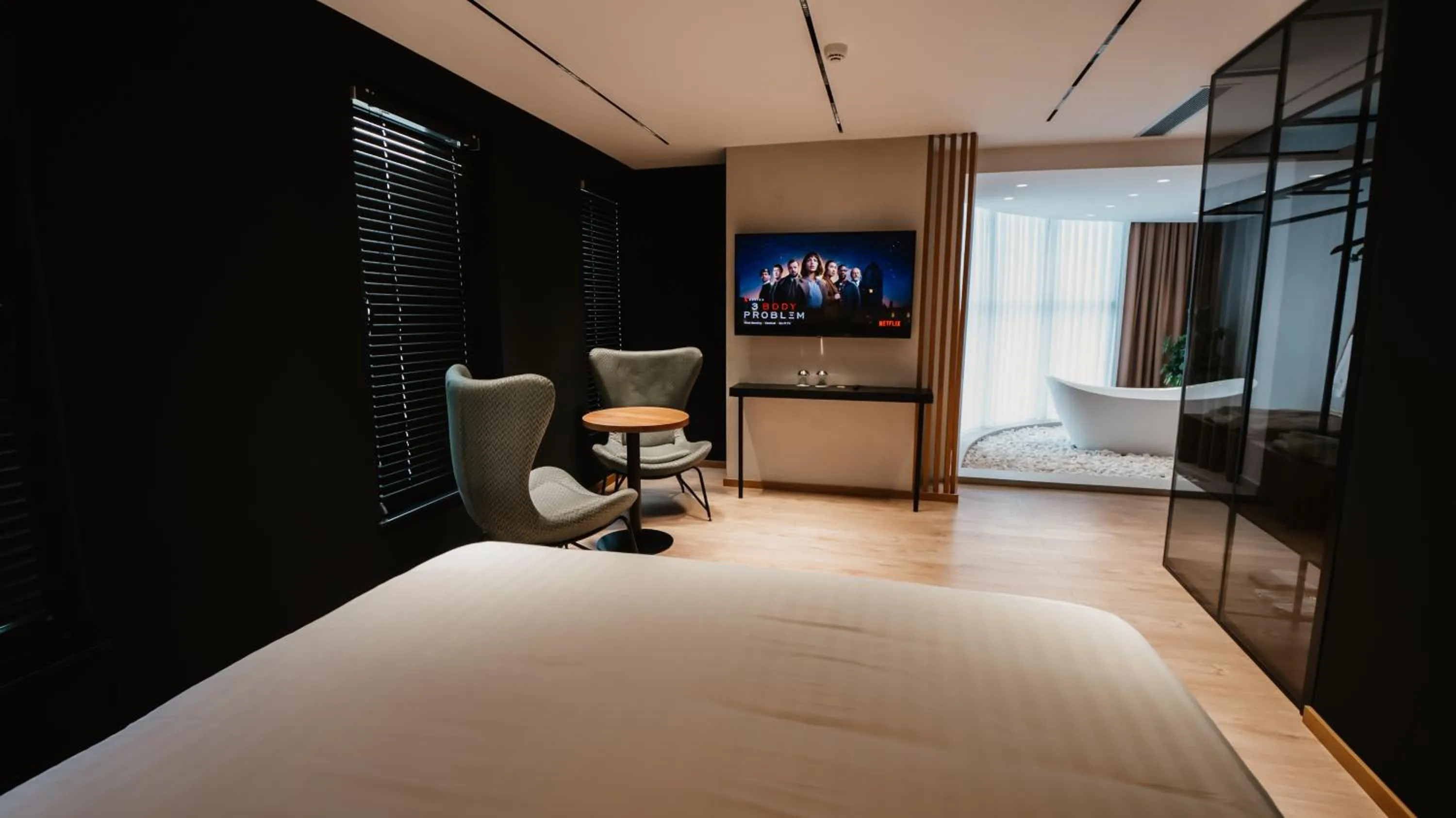 Bed in BAZ'HUR Boutique Hotel