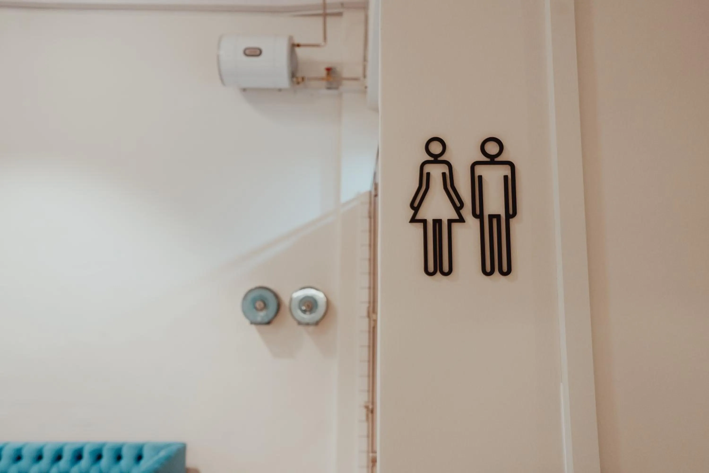 Toilet in Code Hostel at Lavender