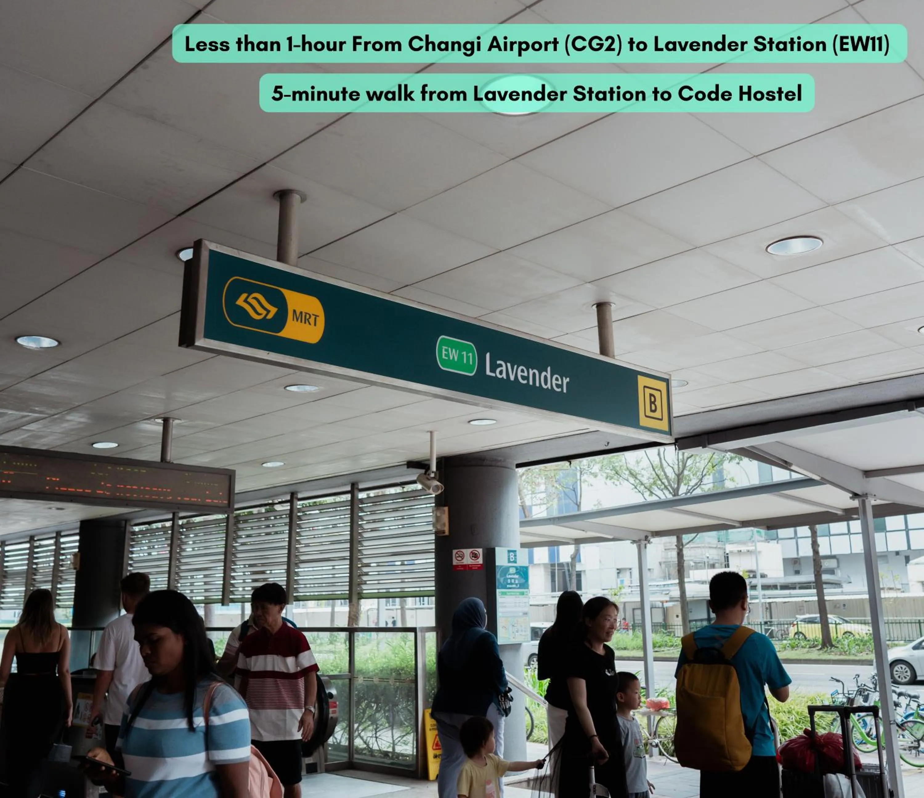 Property building in Code Hostel at Lavender