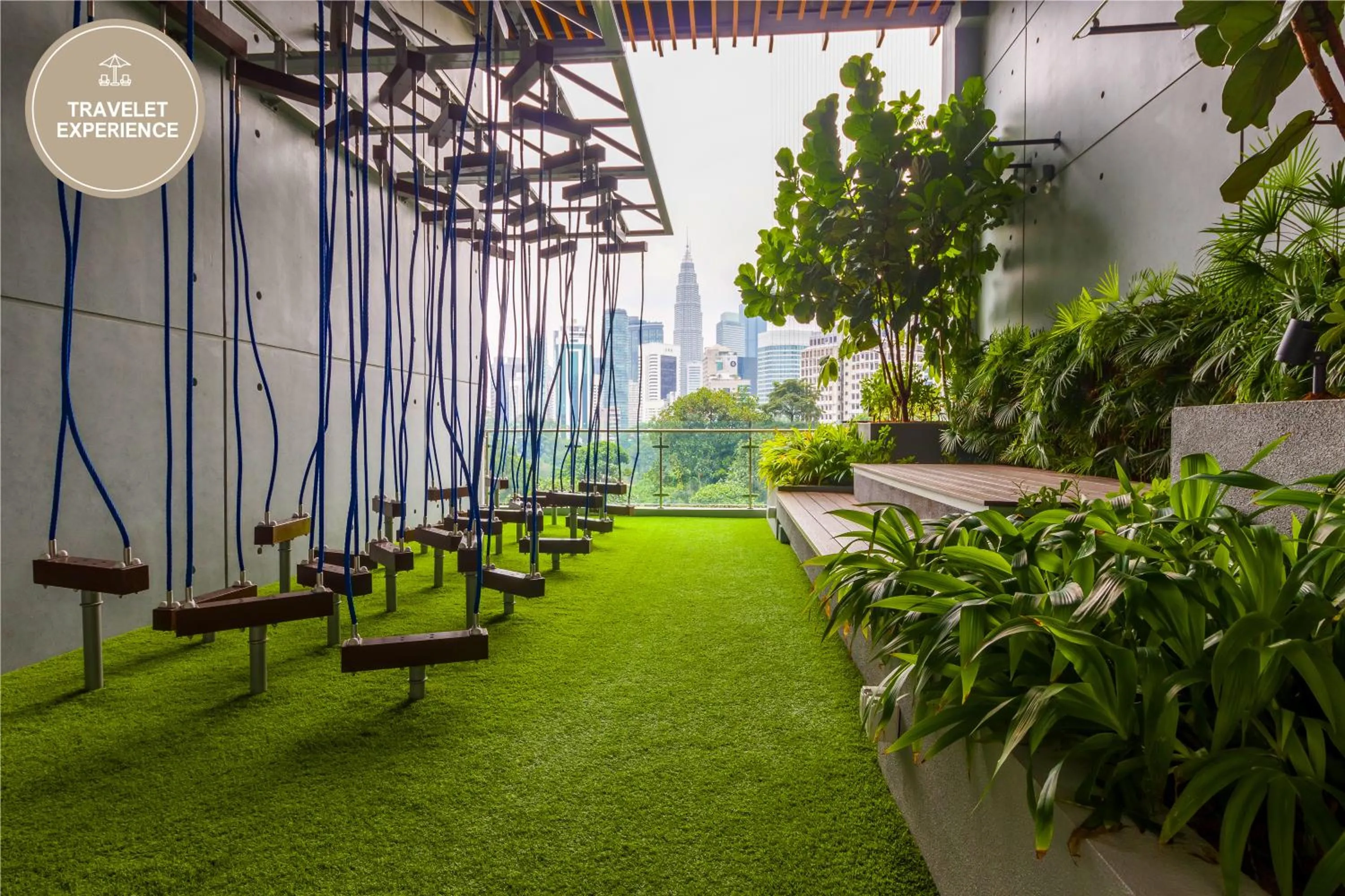 Garden in Ceylonz Suite KLCC, Travelet