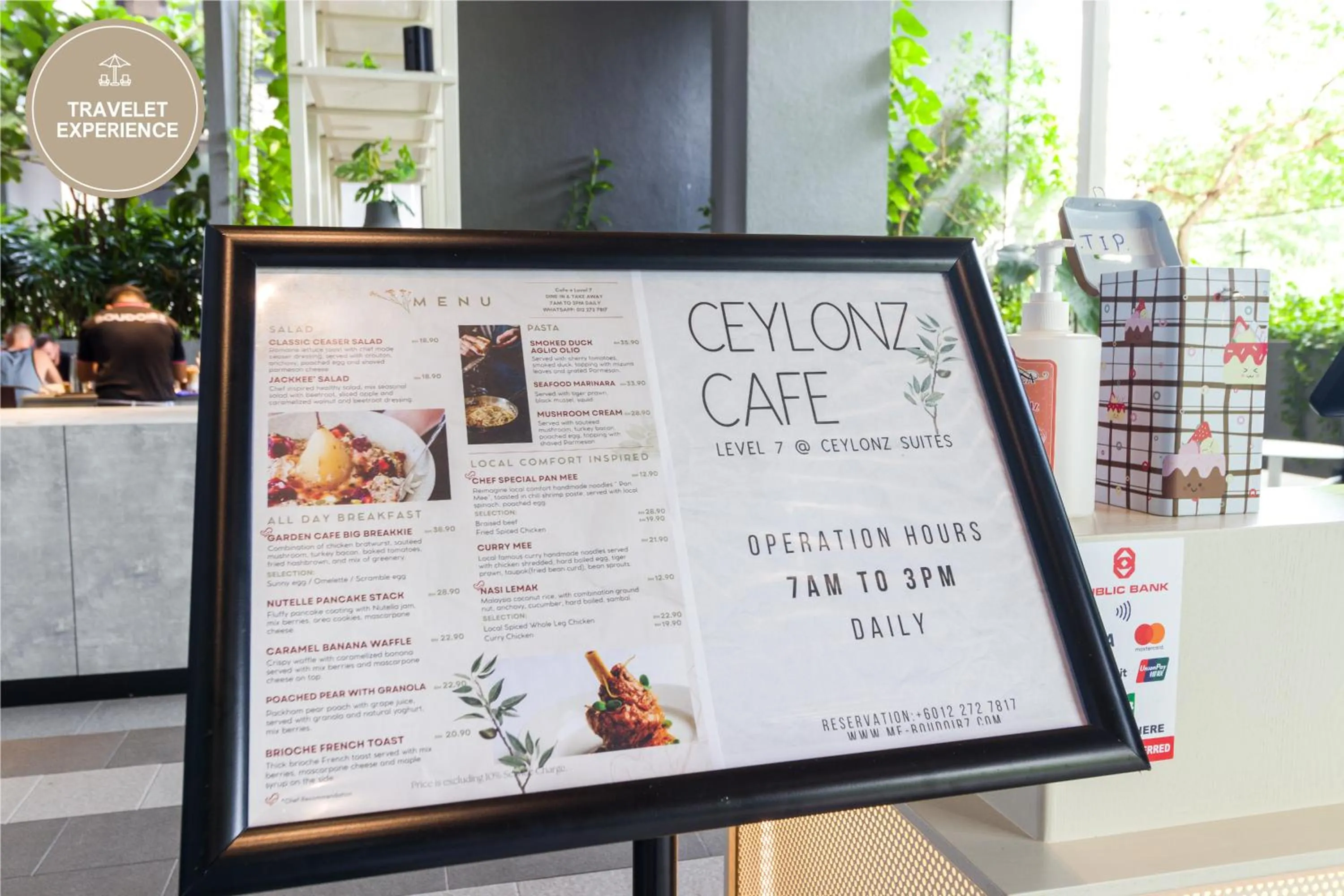 Restaurant/places to eat in Ceylonz Suite KLCC, Travelet