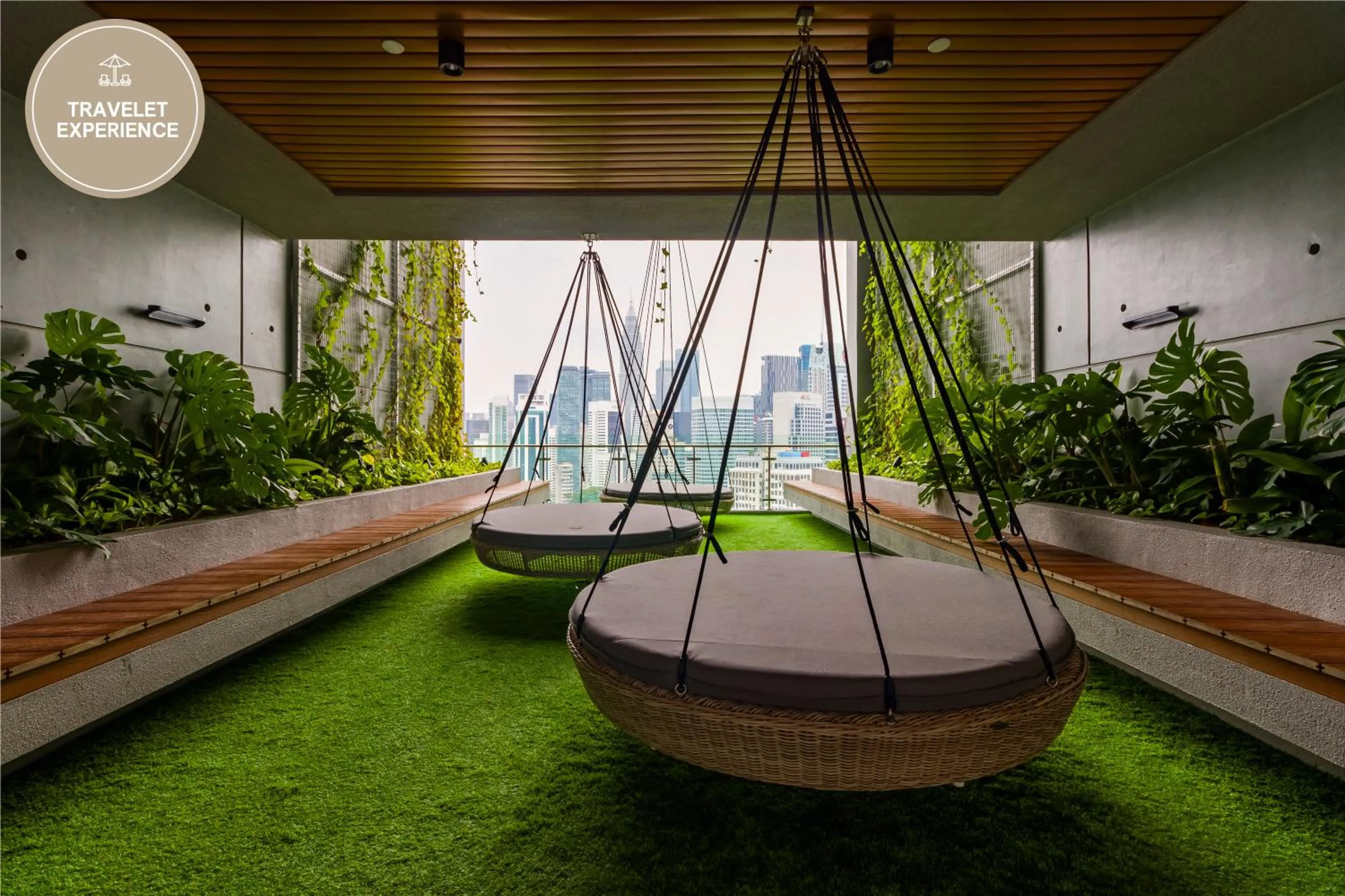 Garden in Ceylonz Suite KLCC, Travelet
