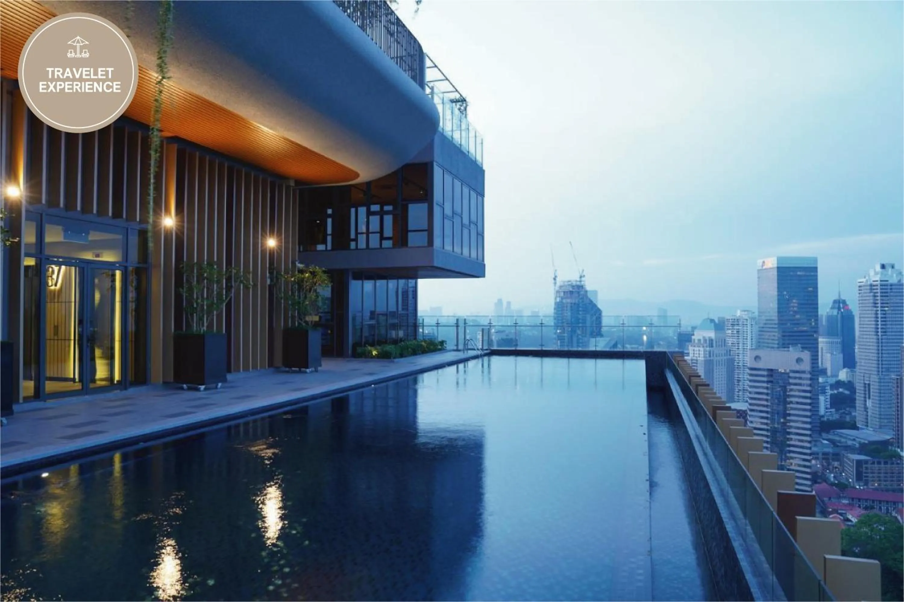 Swimming pool in Ceylonz Suite KLCC, Travelet