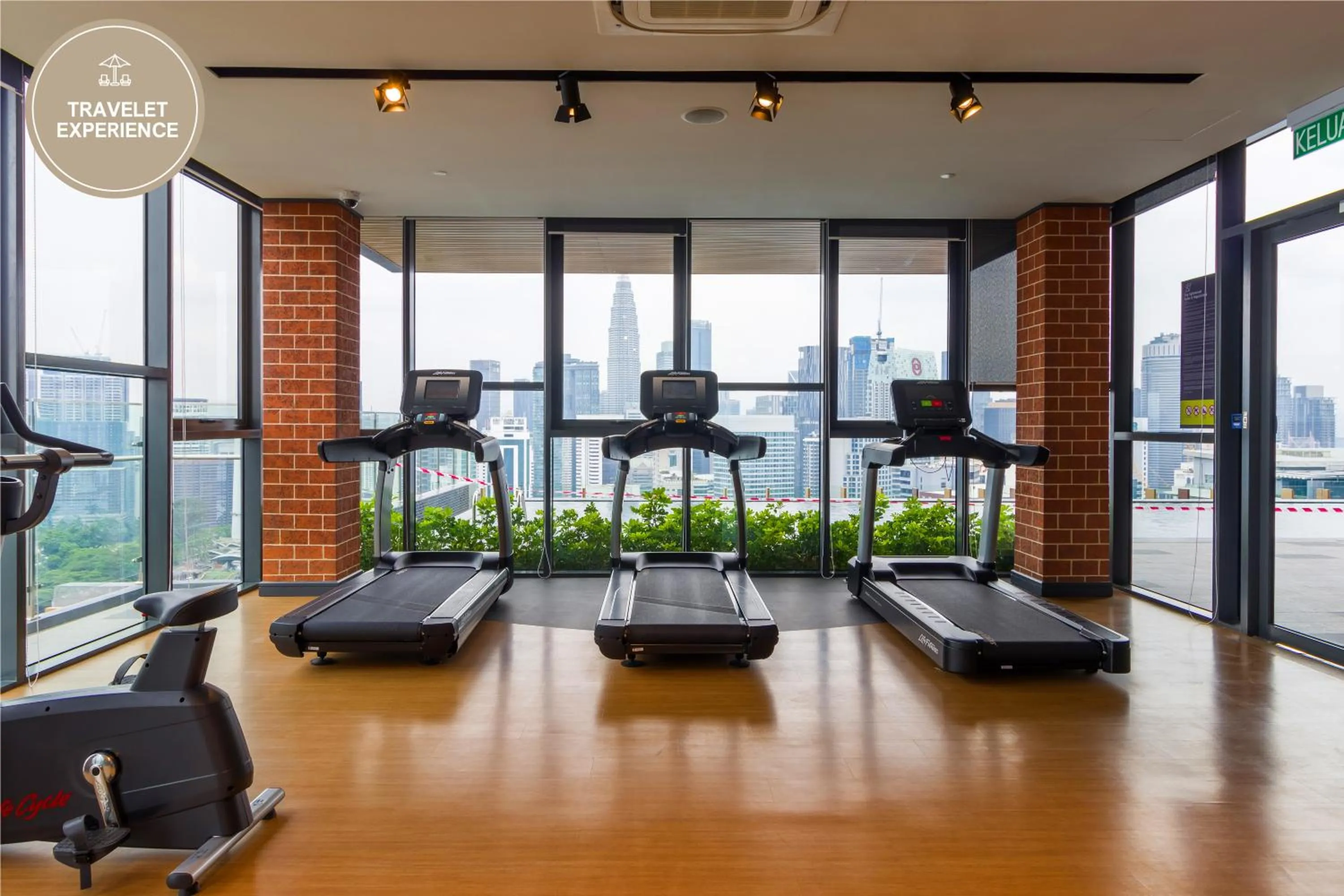 Fitness centre/facilities in Ceylonz Suite KLCC, Travelet