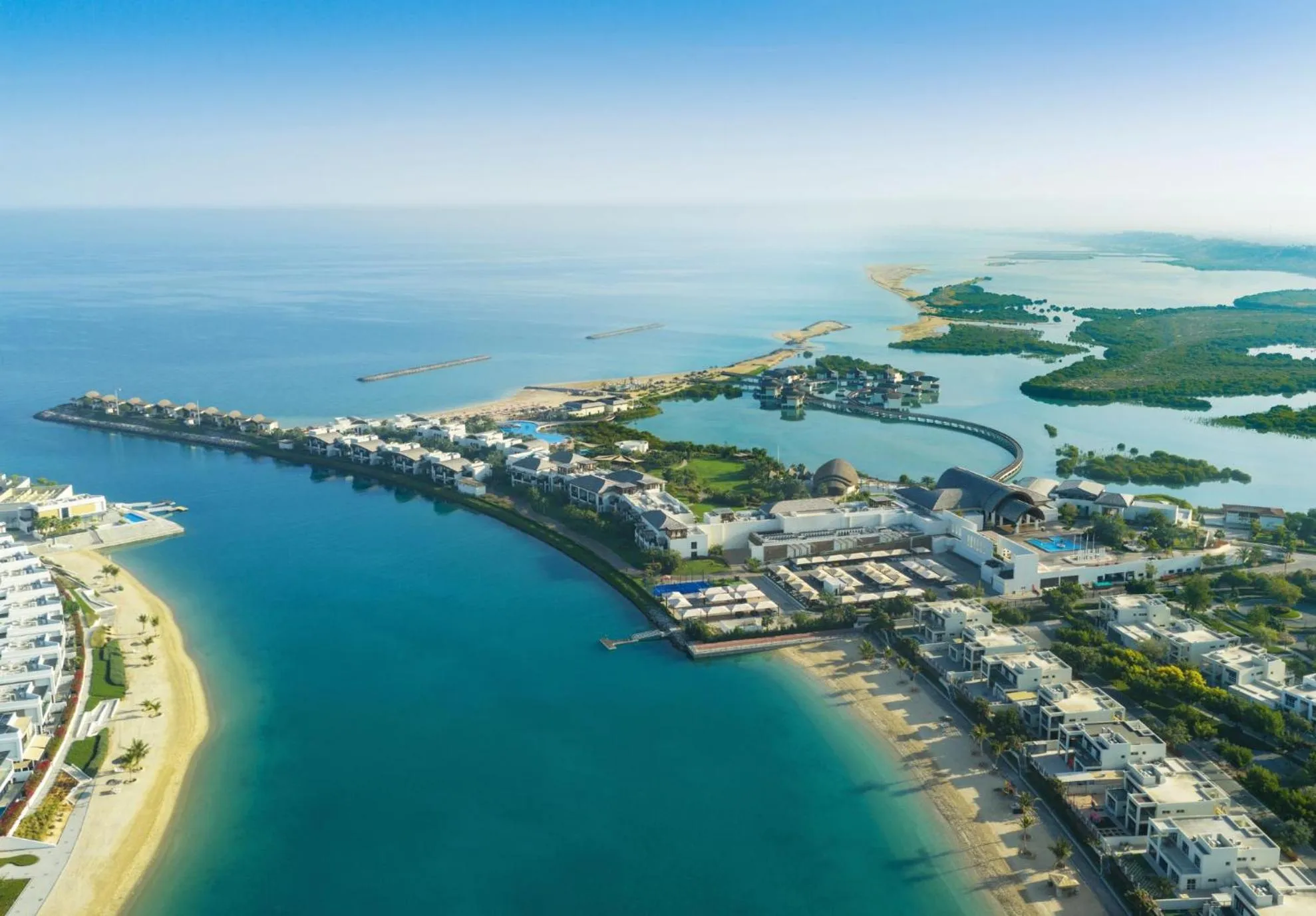 Bird's eye view in Anantara Mina Ras Al Khaimah Resort