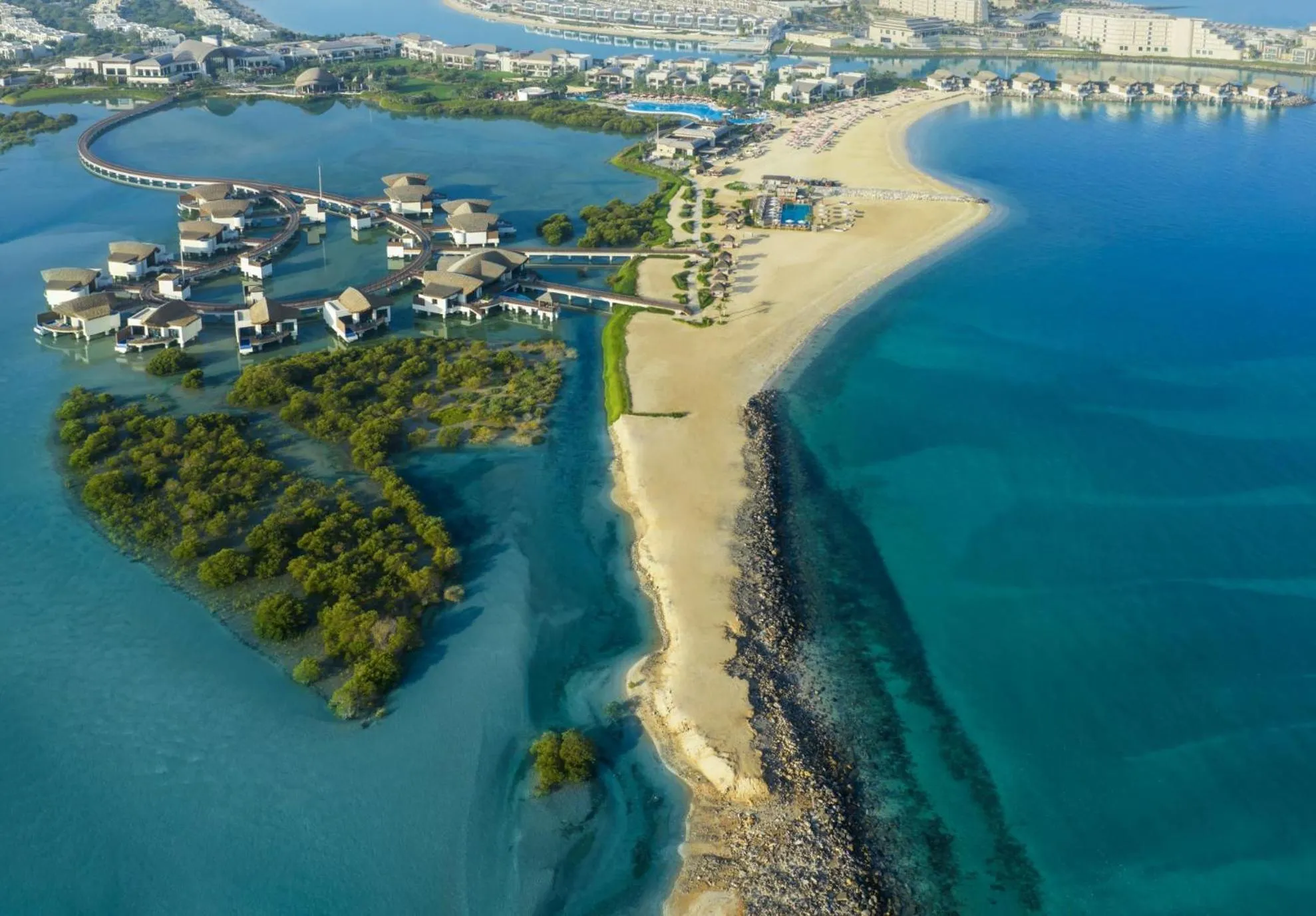 Bird's eye view in Anantara Mina Ras Al Khaimah Resort