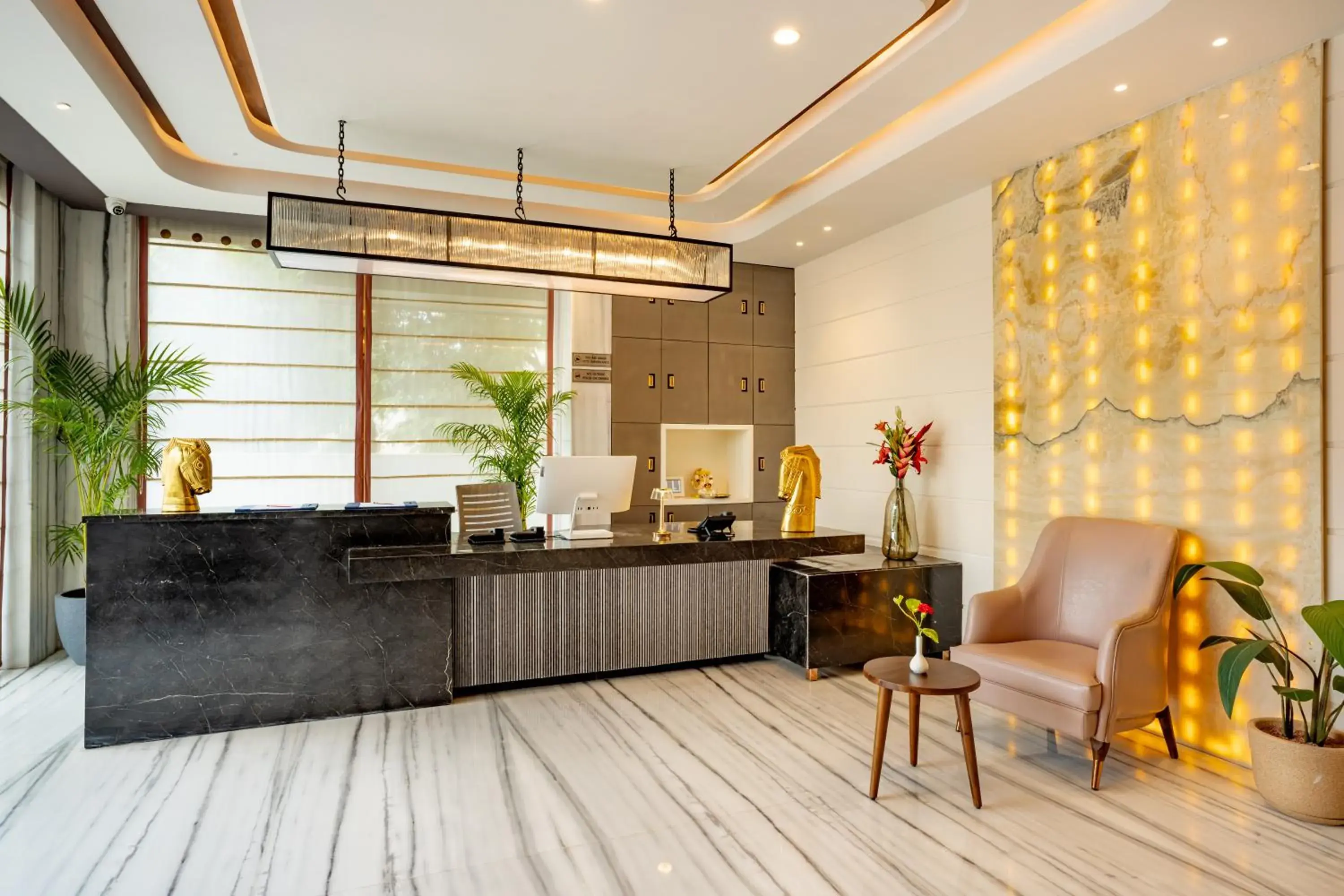 Lobby or reception in Inde Signature Jaipur Lobby or reception in Inde Signature Jaipur