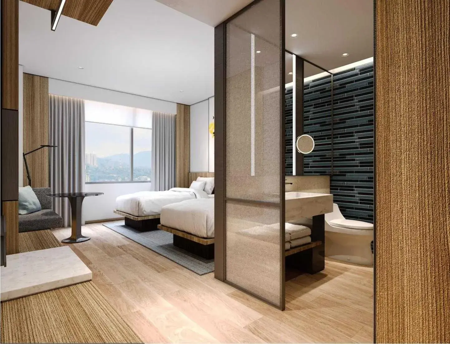 Twin Room in Fairfield by Marriott Cebu Mandaue City Twin Room in Fairfield by Marriott Cebu Mandaue City