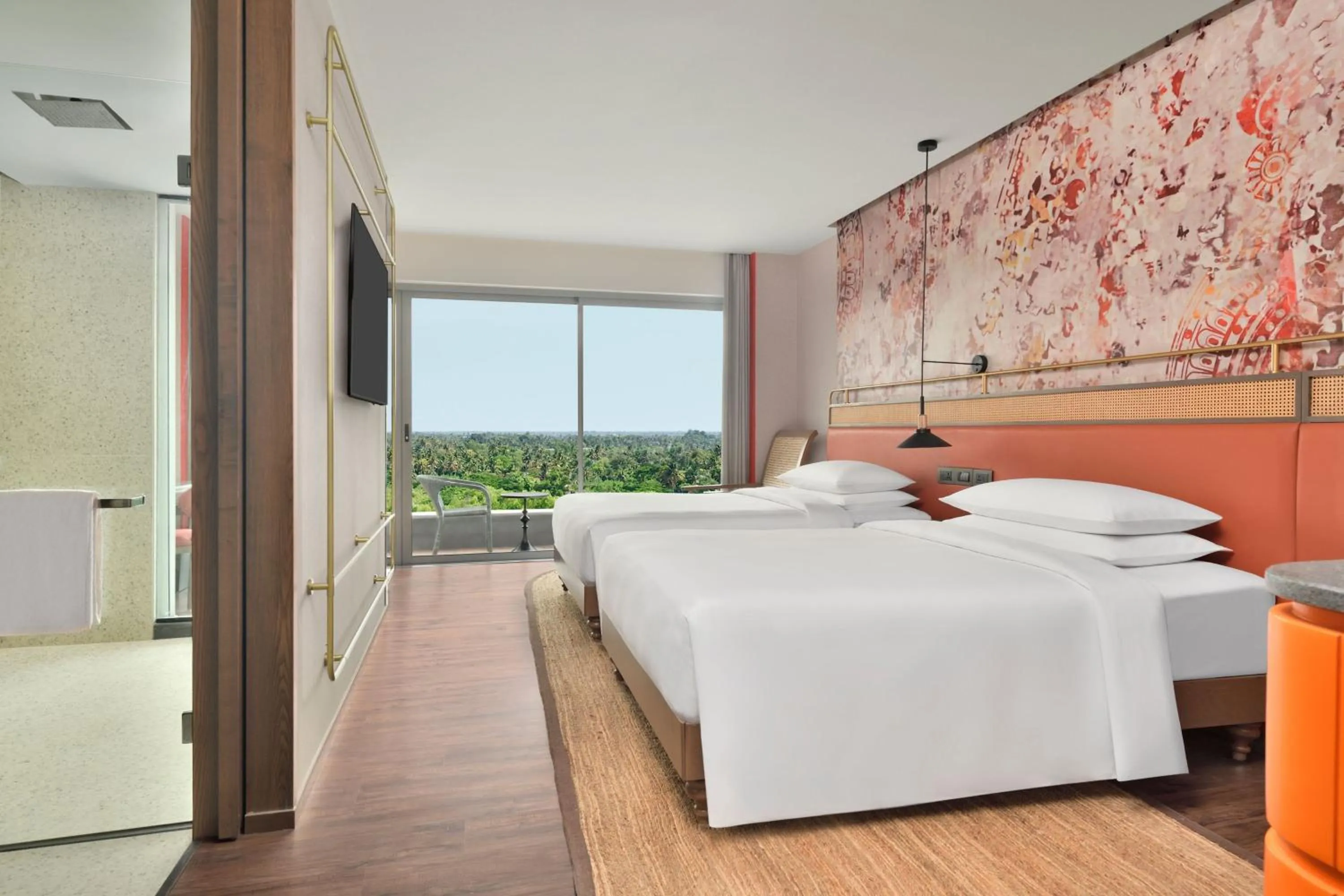 Photo of the whole room, Bed in The Artiste, Kochi, A Tribute Portfolio Hotel , Forum Mall