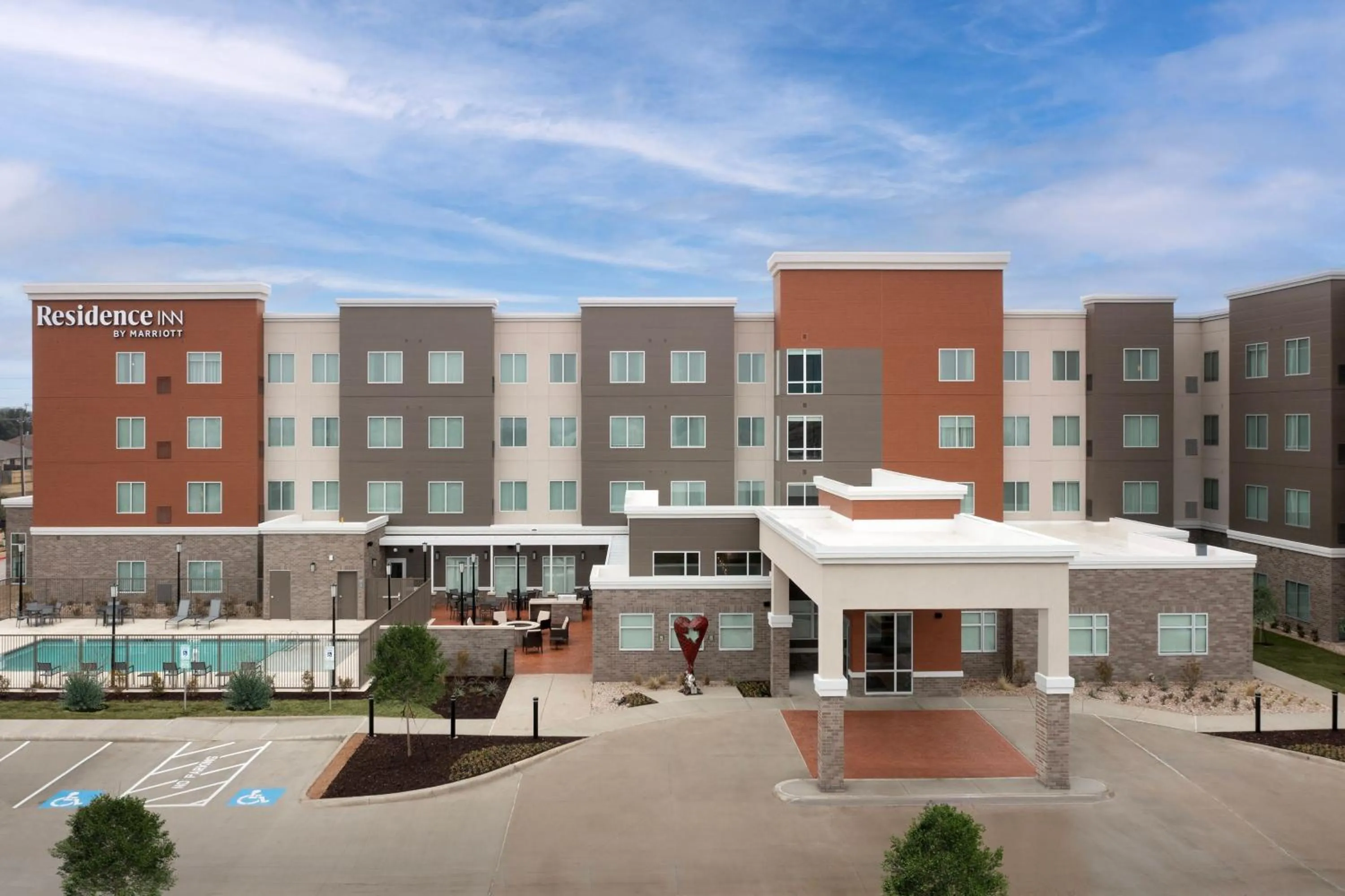 Property building in Residence Inn by Marriott Dallas Grand Prairie