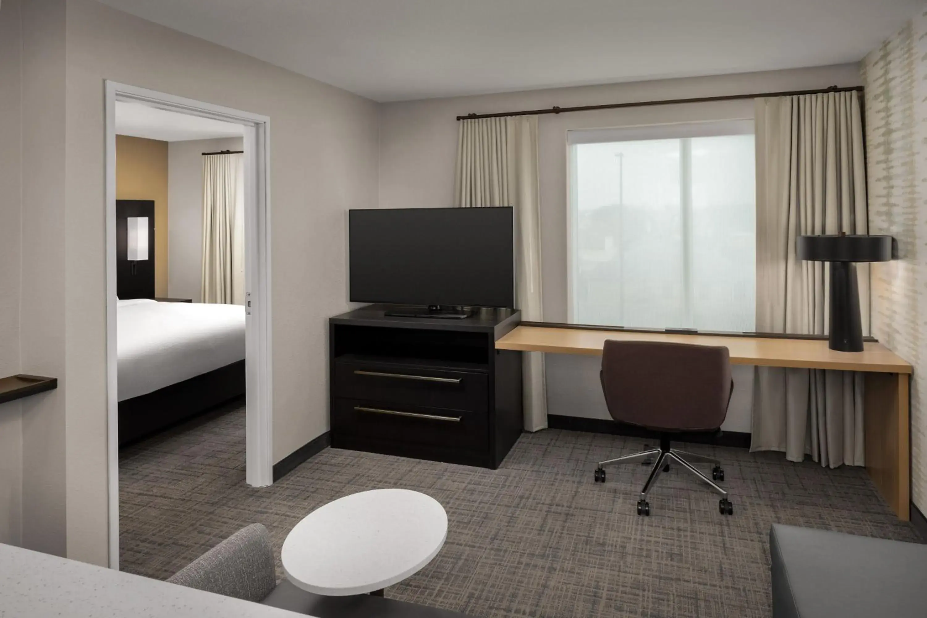 Photo of the whole room, TV/Entertainment Center in Residence Inn by Marriott Dallas Grand Prairie