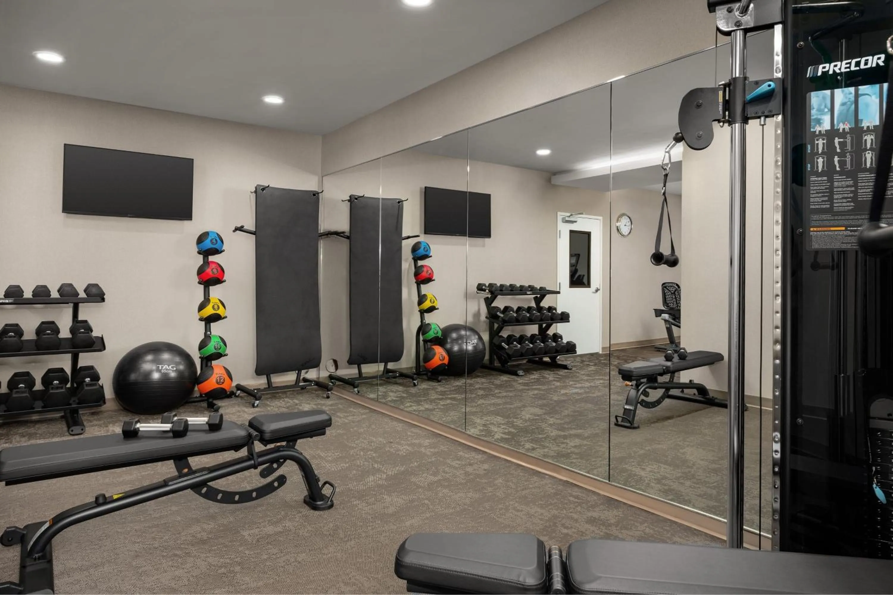 Fitness centre/facilities in Residence Inn by Marriott Dallas Grand Prairie