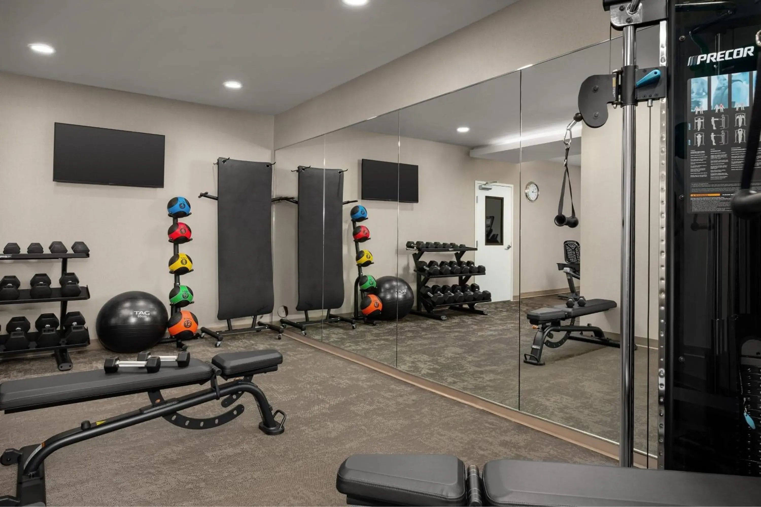 Fitness centre/facilities, Fitness Center/Facilities in Residence Inn by Marriott Dallas Grand Prairie