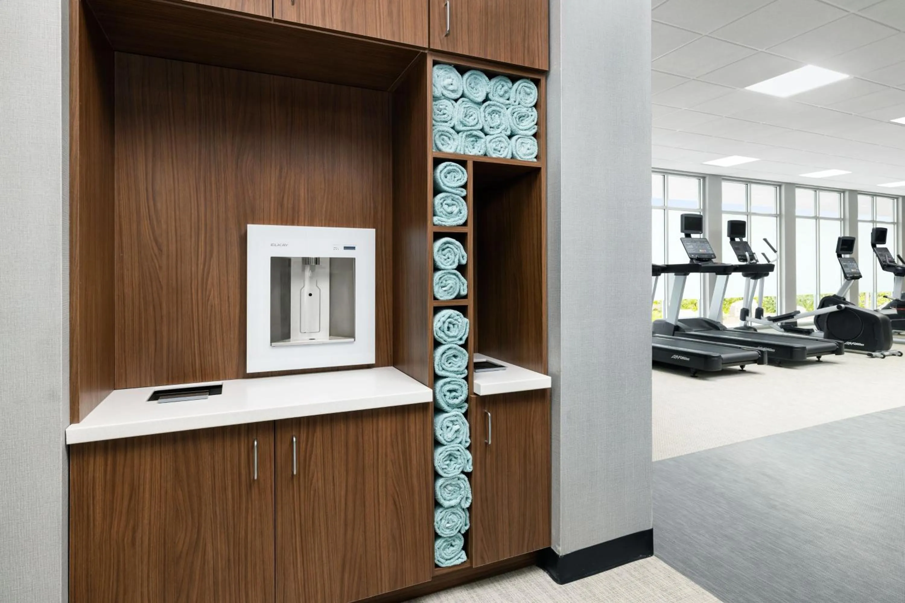 Fitness centre/facilities in Courtyard by Marriott New Castle