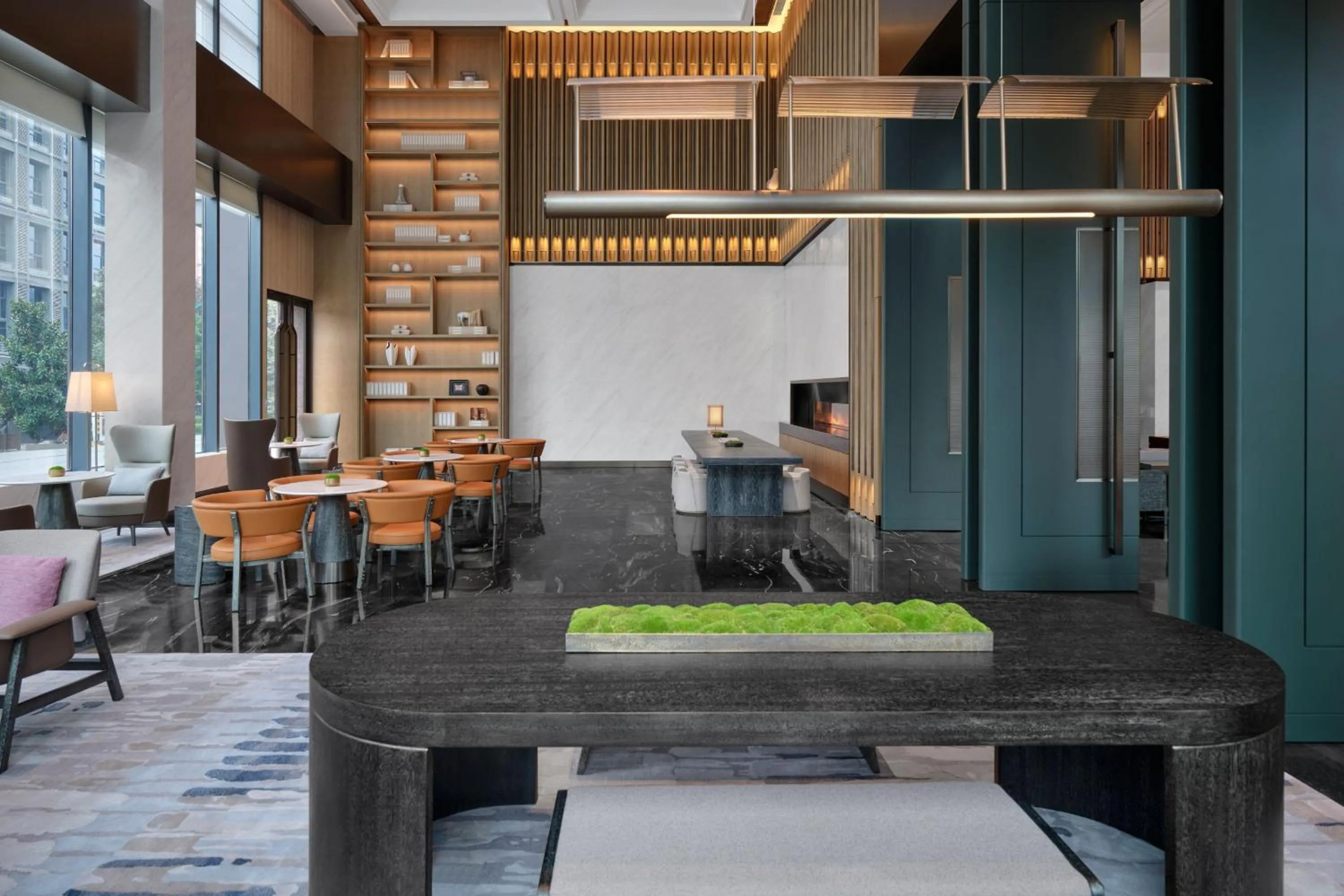 Lobby or reception in JW Marriott Hotel Xi'an Southwest