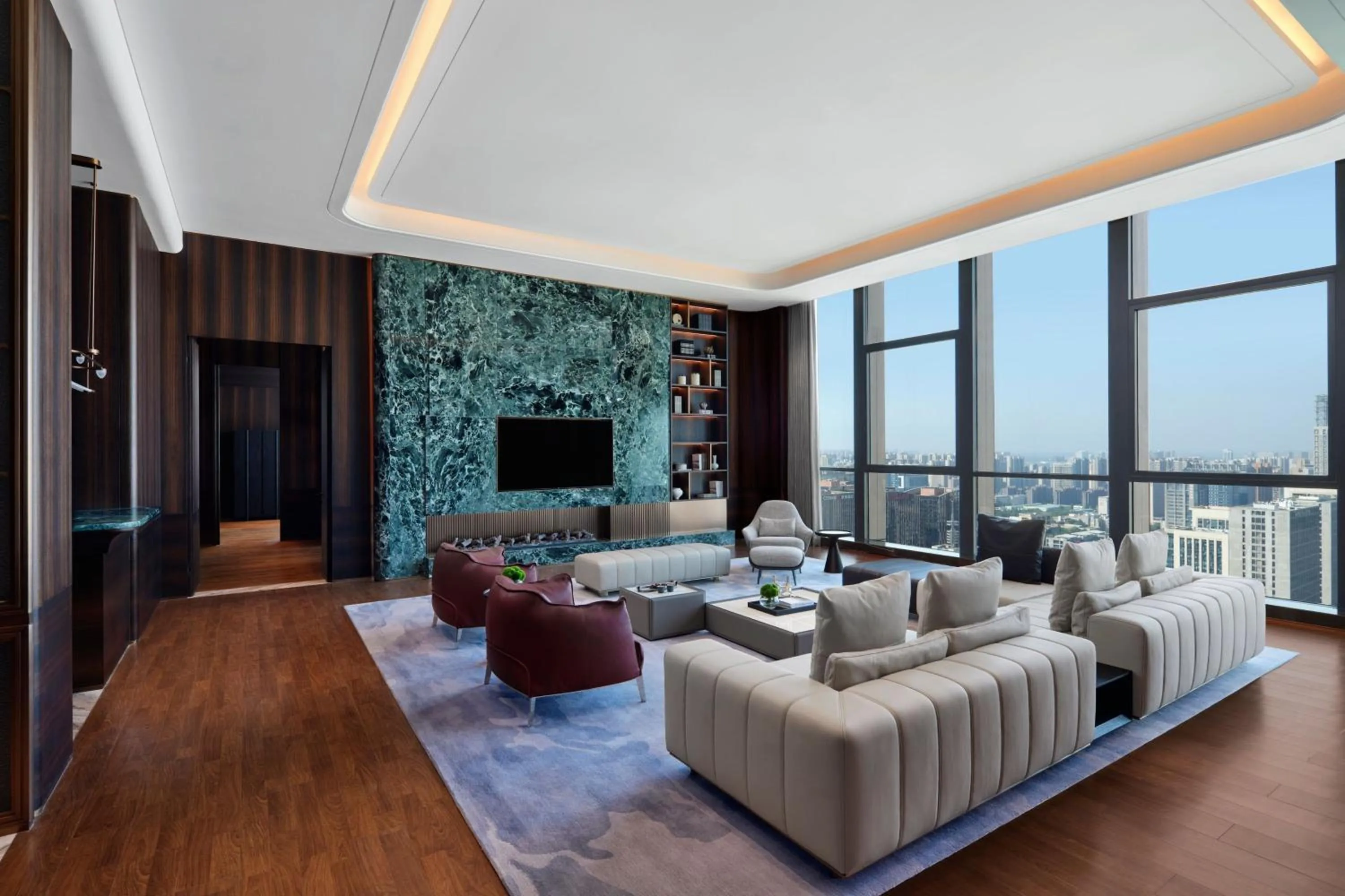 Photo of the whole room in JW Marriott Hotel Xi'an Southwest