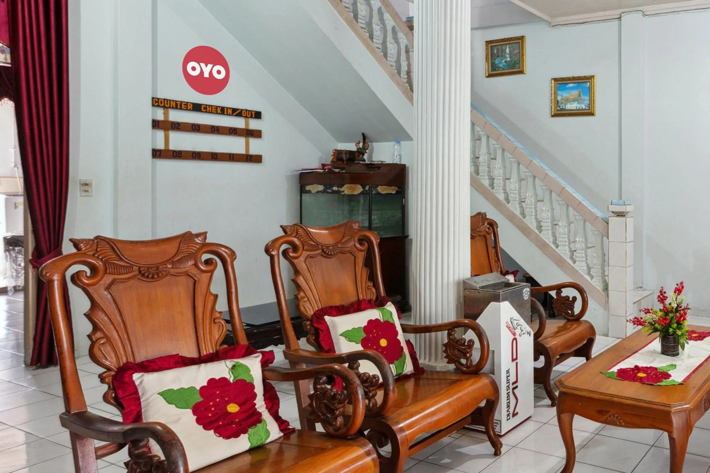 Lobby or reception in OYO Life 92803 Penginapan Purnama