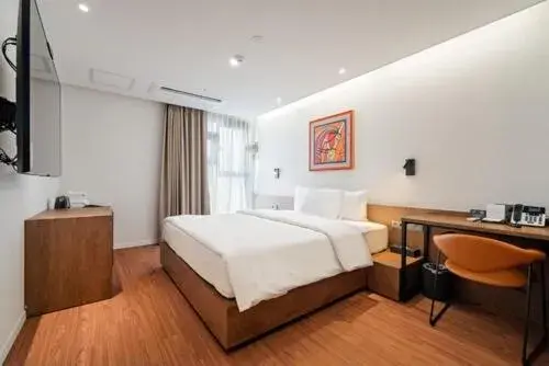 Bed in Hotel Cielo Bed in Hotel Cielo