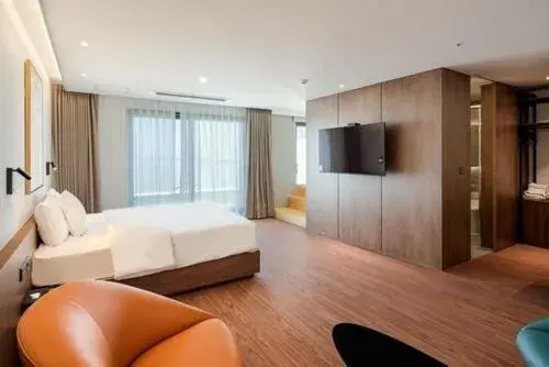 Bed in Hotel Cielo Bed in Hotel Cielo