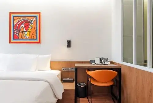 Bed in Hotel Cielo Bed in Hotel Cielo