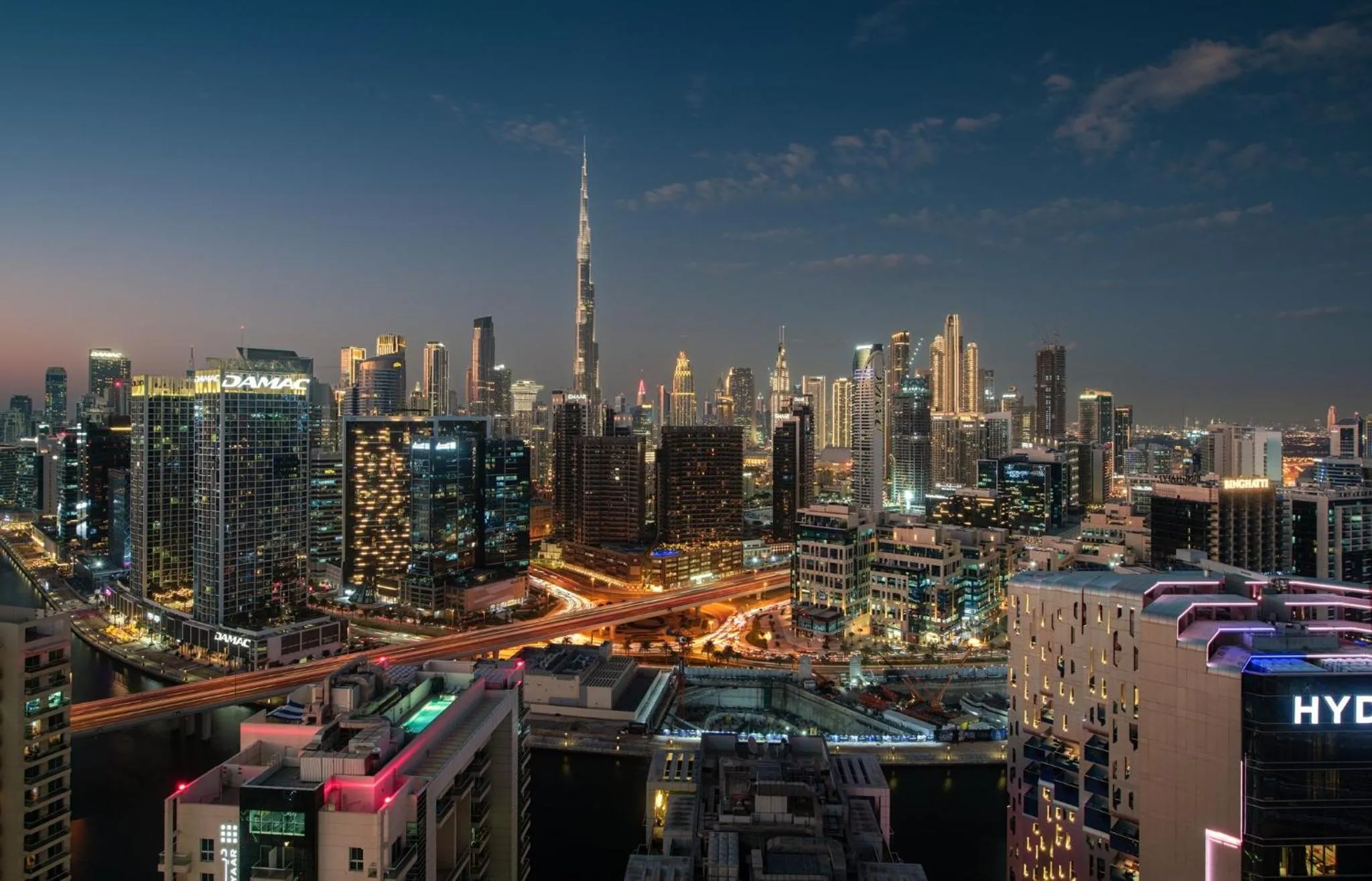 Property building in Holiday Inn Dubai Business Bay by IHG