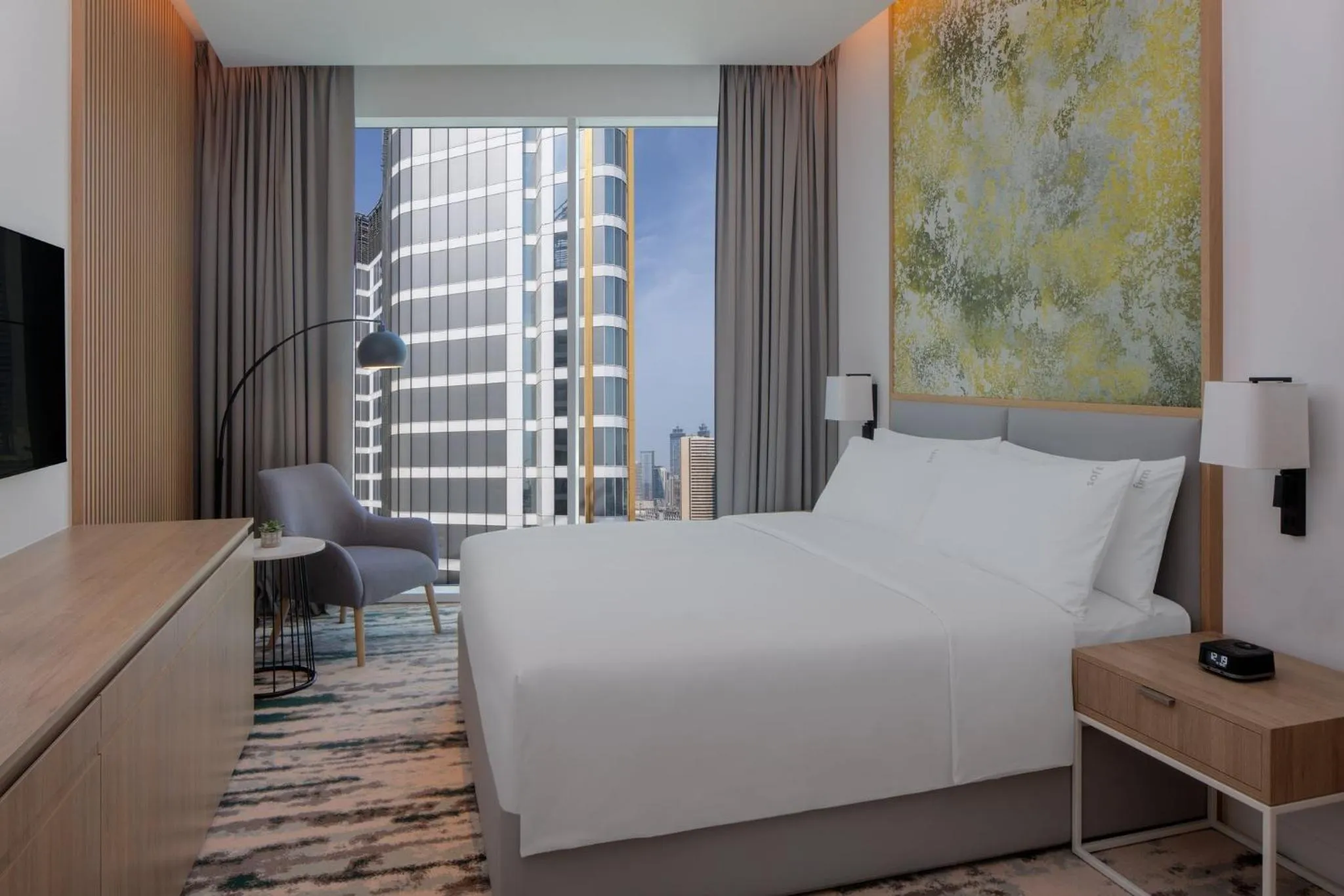 Photo of the whole room, Bed in Holiday Inn Dubai Business Bay by IHG