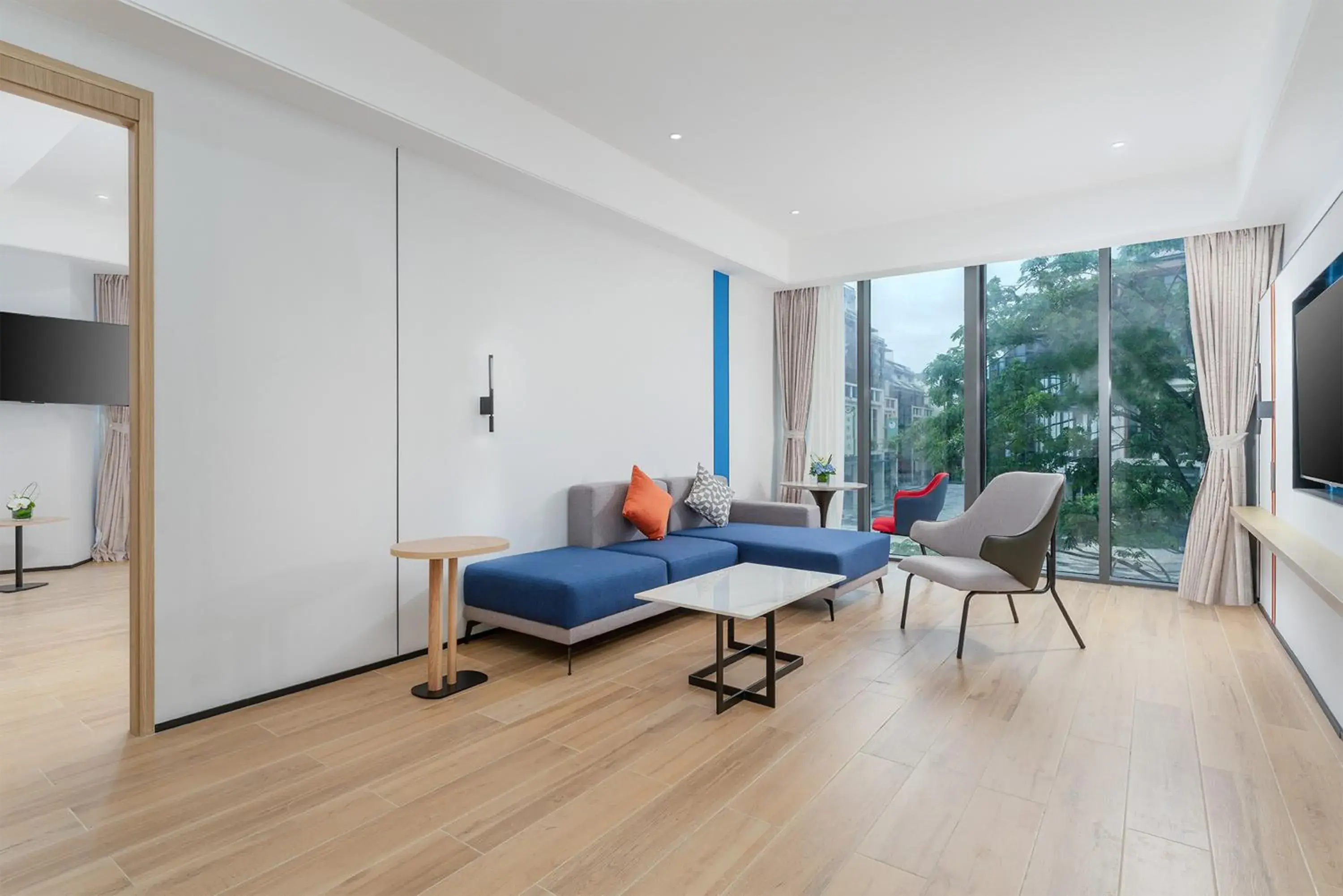 Living room in Holiday Inn Express Wenchang by IHG Living room in Holiday Inn Express Wenchang by IHG